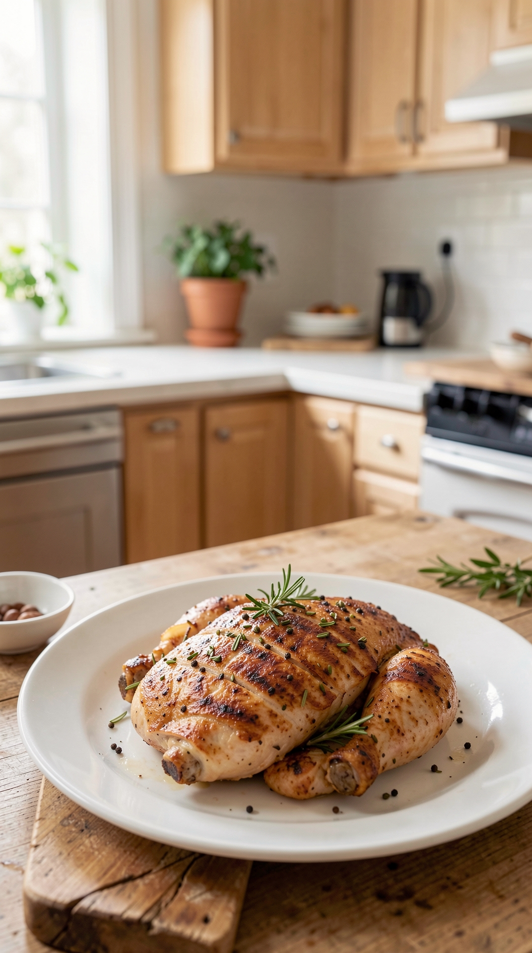 How To Master Pan-Searing Chicken For More Flavor Development featured image showing pan-searing chicken in a real home kitchen