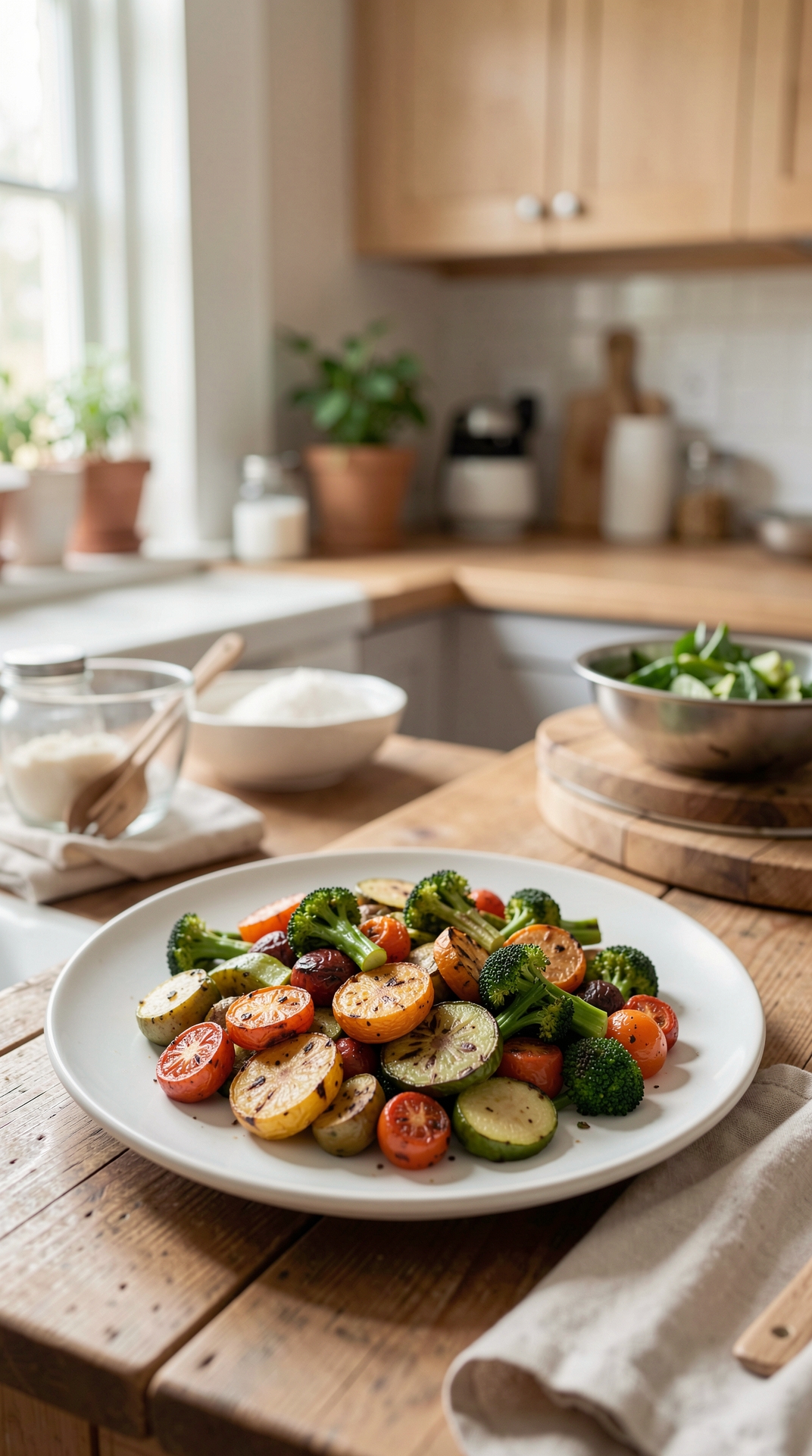 How To Master Roasting Vegetables For Better Texture Every Time featured image showing roasting vegetables in a real home kitchen