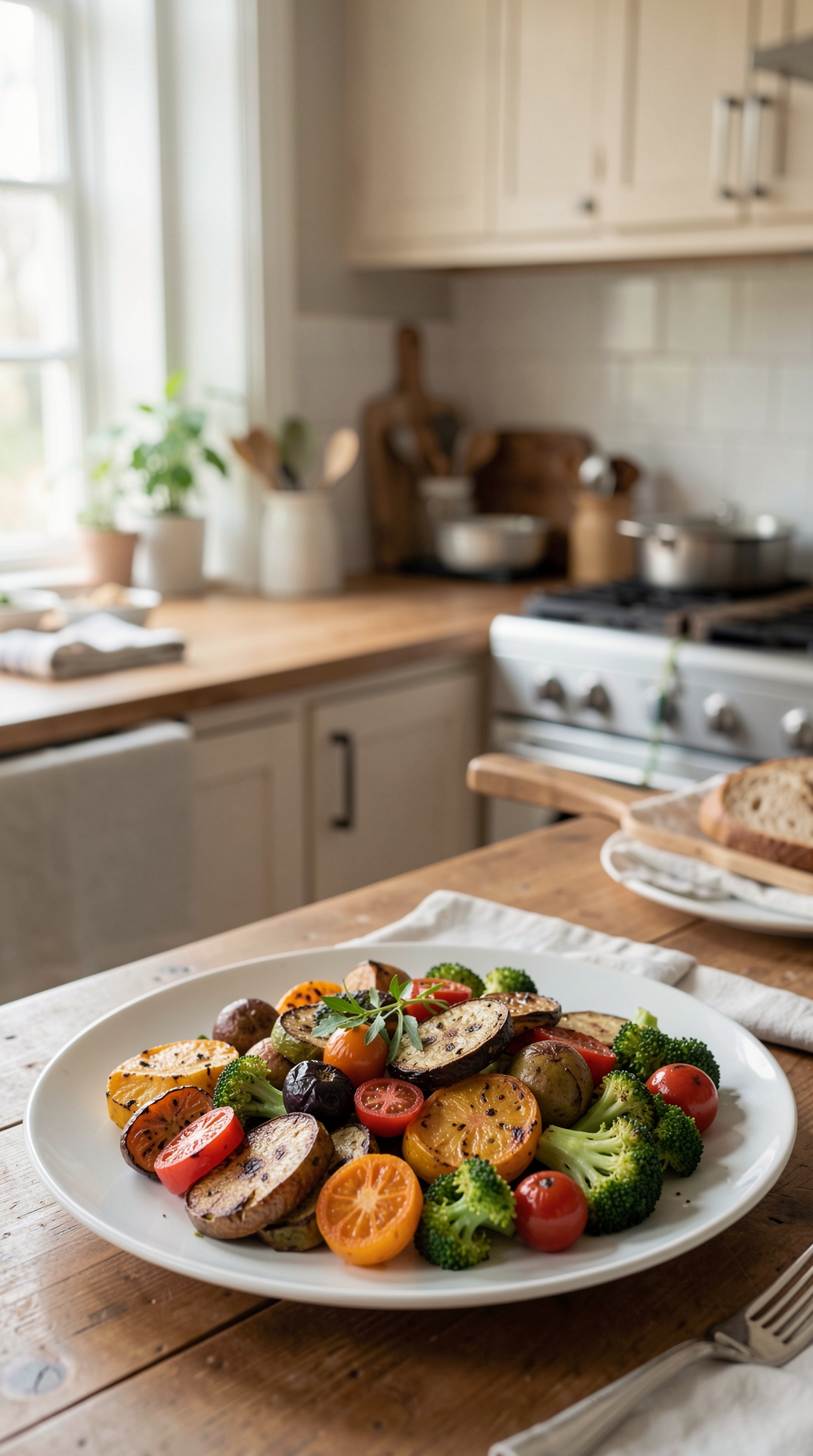 How To Master Roasting Vegetables For Better Texture Every Time featured image showing roasting vegetables in a real home kitchen