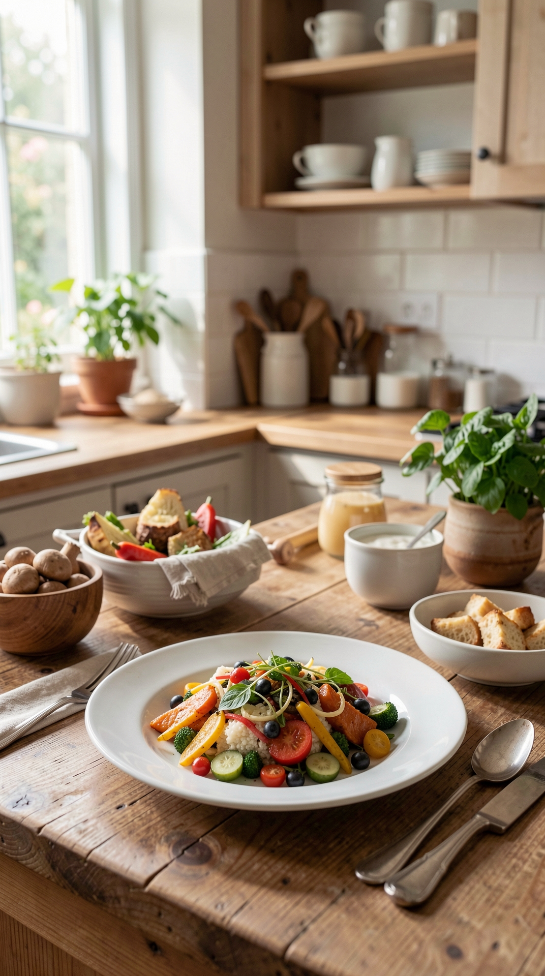 How To Plan Seasonal Menus For More Variety At Dinner featured image showing seasonal menus in a real home kitchen