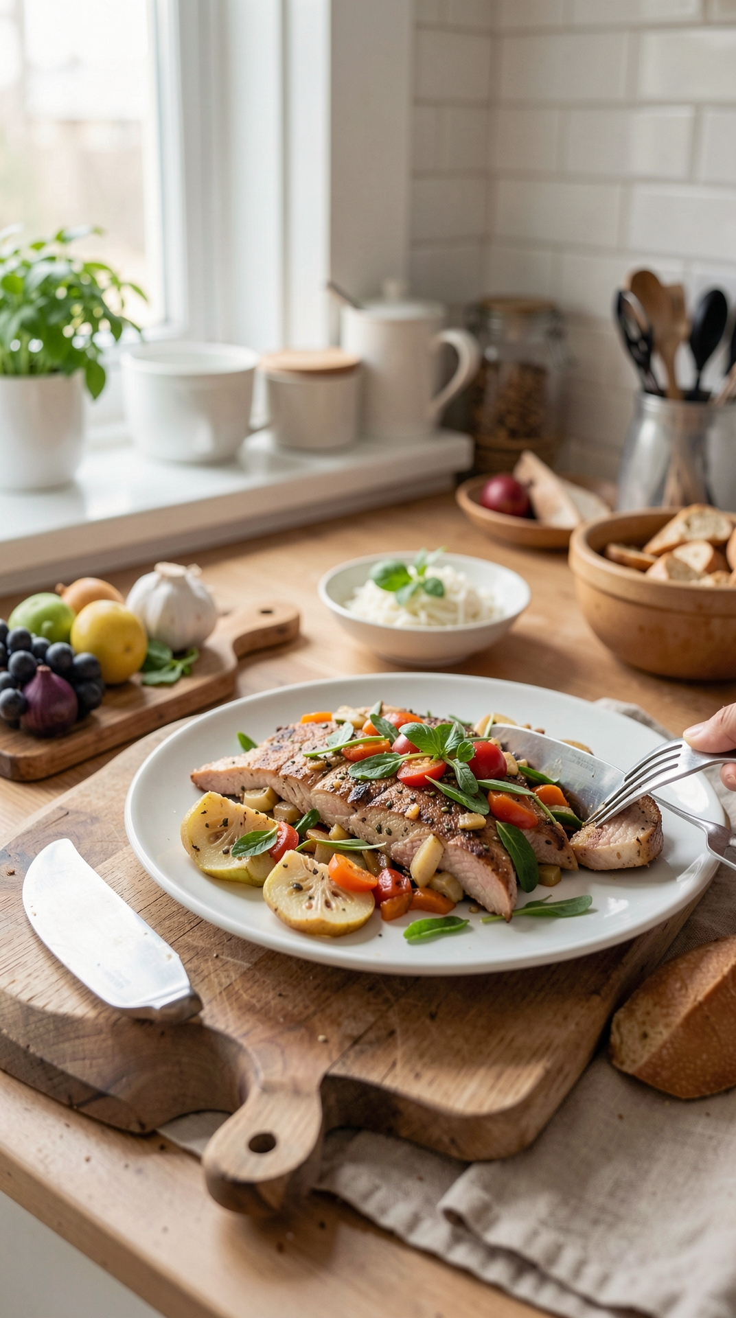 How To Plan Sunday Prep For Less Stress On Weeknights featured image showing Sunday prep in a real home kitchen