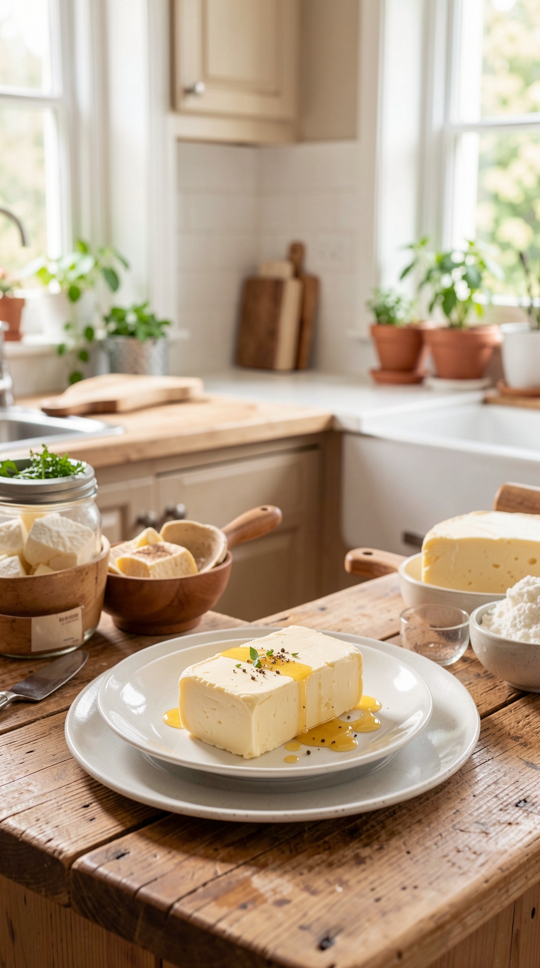 How To Store Butter For Better Shelf Life featured image showing butter in a real home kitchen