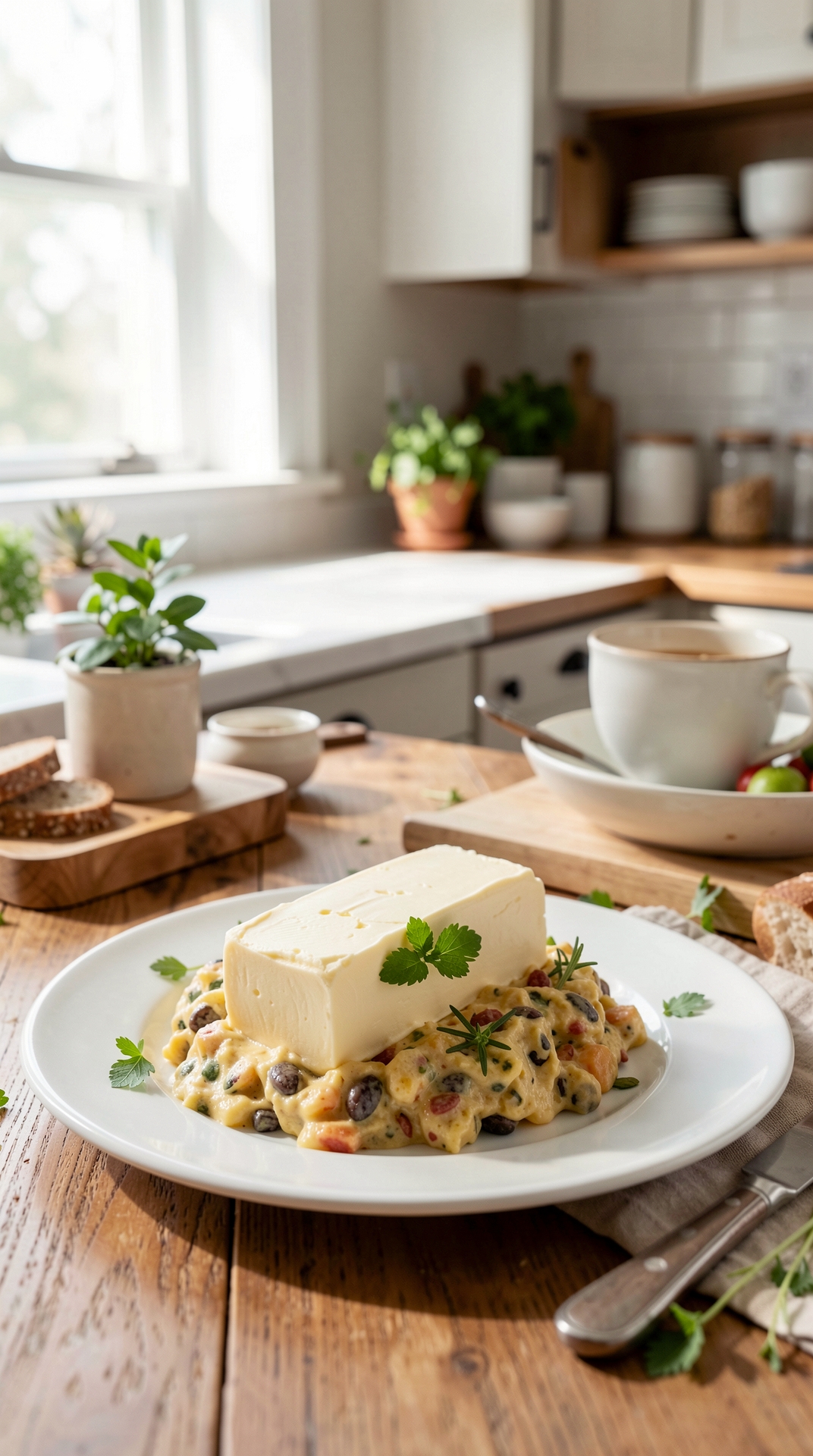 How To Store Butter For Less Spoilage featured image showing butter in a real home kitchen