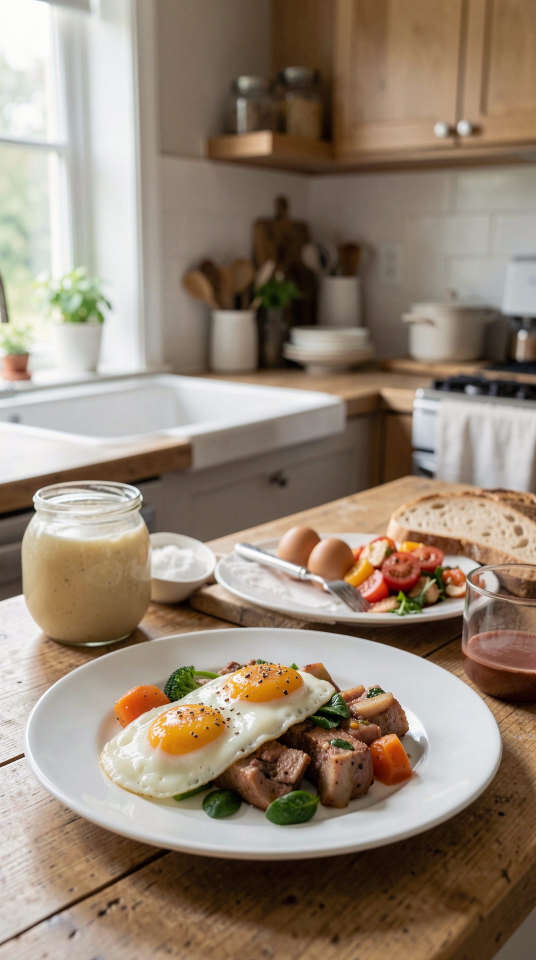 How To Store Eggs For Less Spoilage featured image showing eggs in a real home kitchen