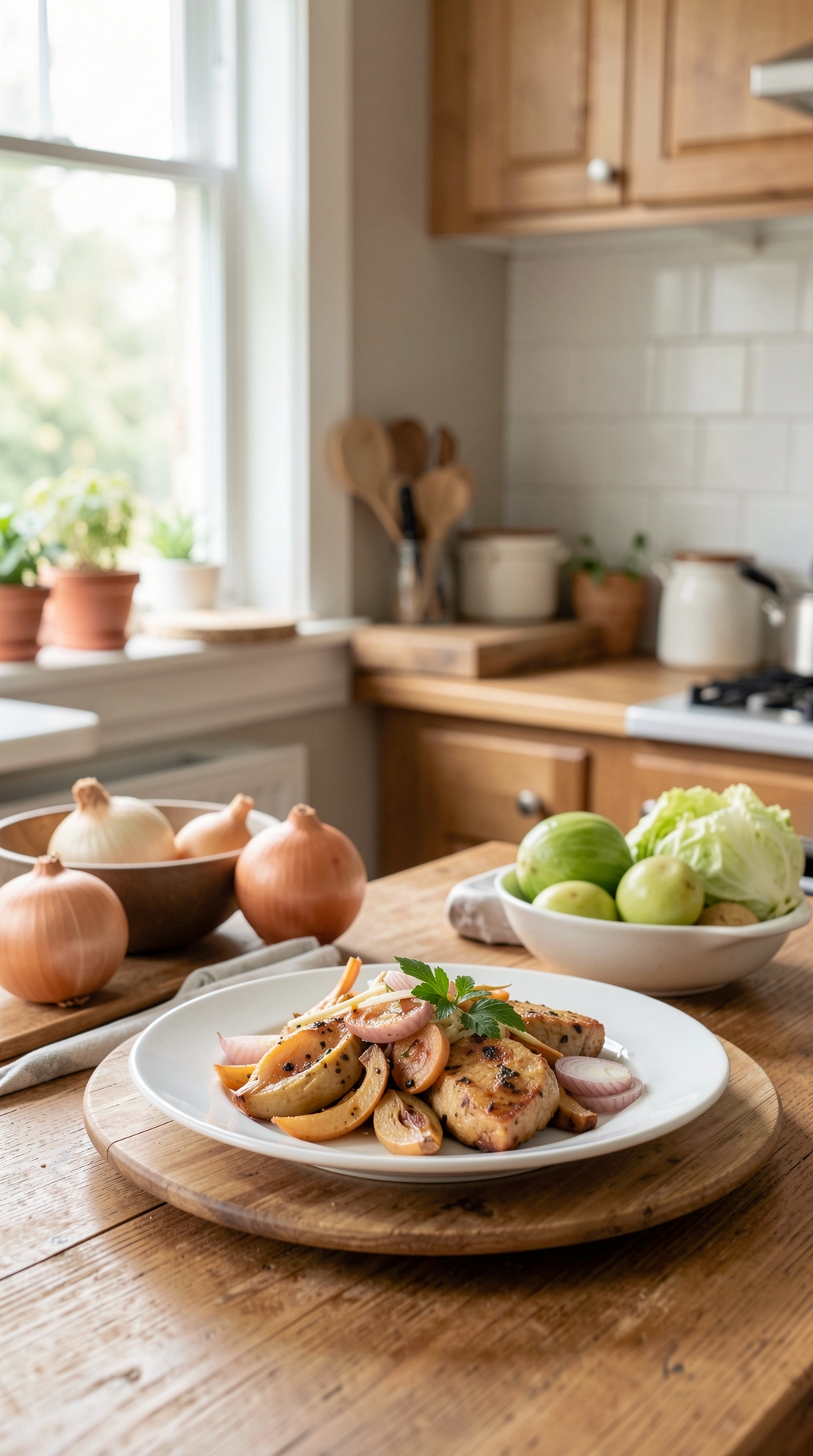 How To Store Onions For More Confident Substitutions featured image showing onions in a real home kitchen