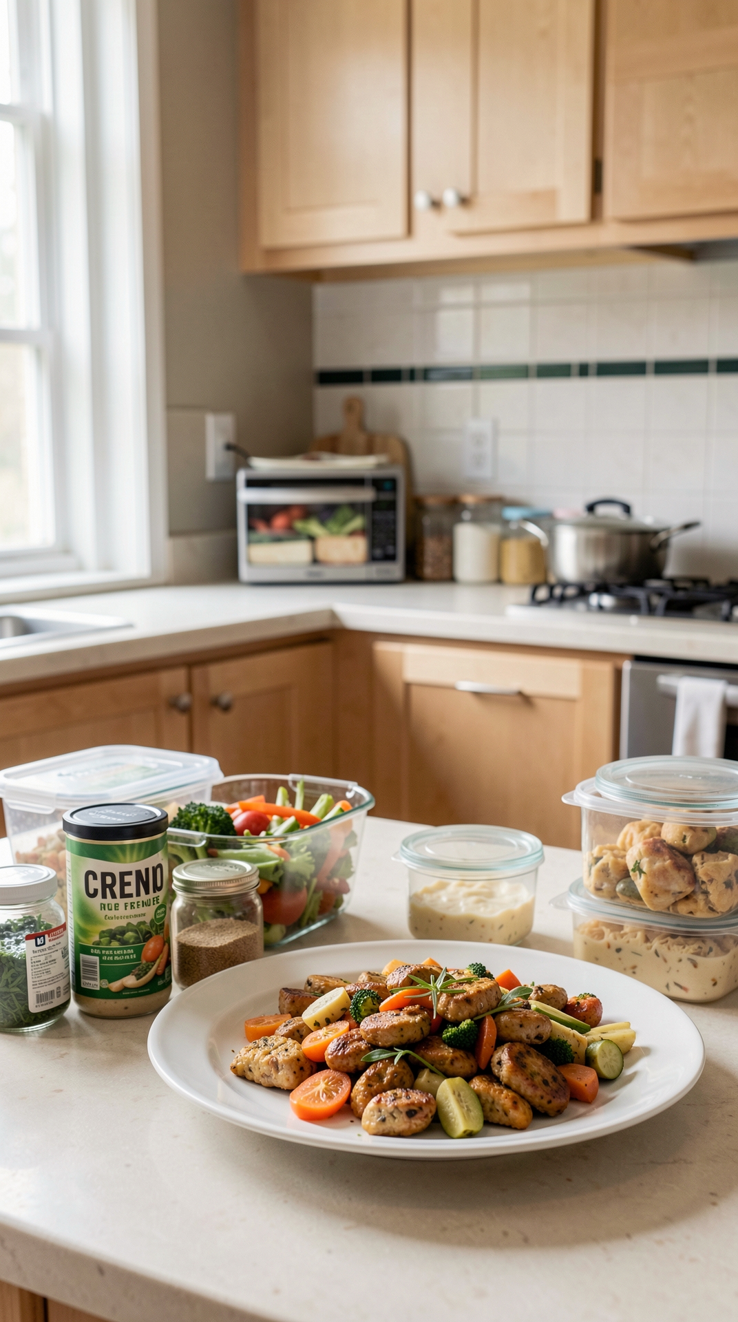 How To Streamline Freezer Meals For Safer Storage featured image showing freezer meals in a real home kitchen