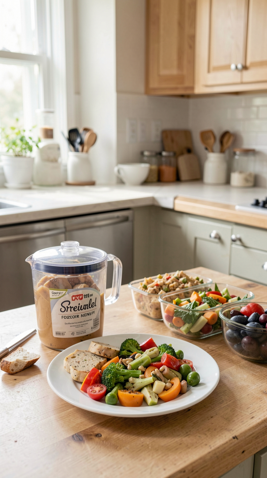 How To Streamline Freezer Meals For Simpler Cleanup featured image showing freezer meals in a real home kitchen