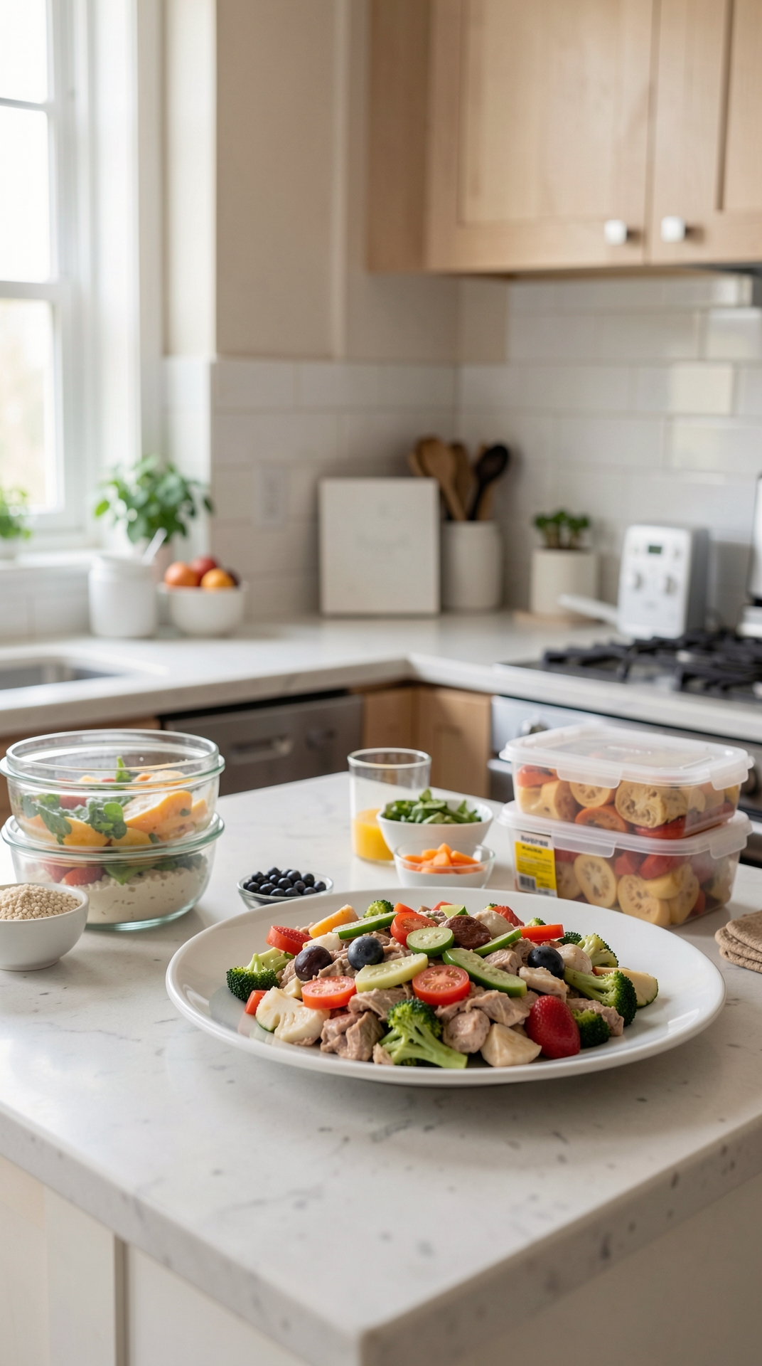 How To Streamline Freezer Meals For Simpler Cleanup featured image showing freezer meals in a real home kitchen