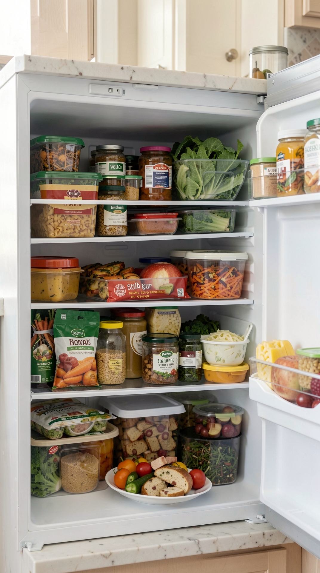 How To Streamline Fridge Storage For Less Food Waste featured image showing fridge storage in a real home kitchen