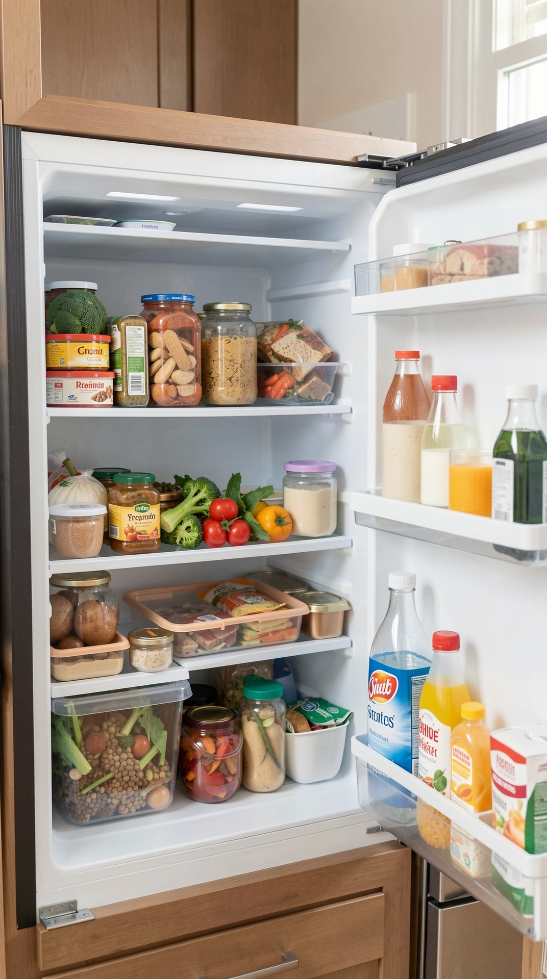 How To Streamline Fridge Storage For Simpler Cleanup featured image showing fridge storage in a real home kitchen