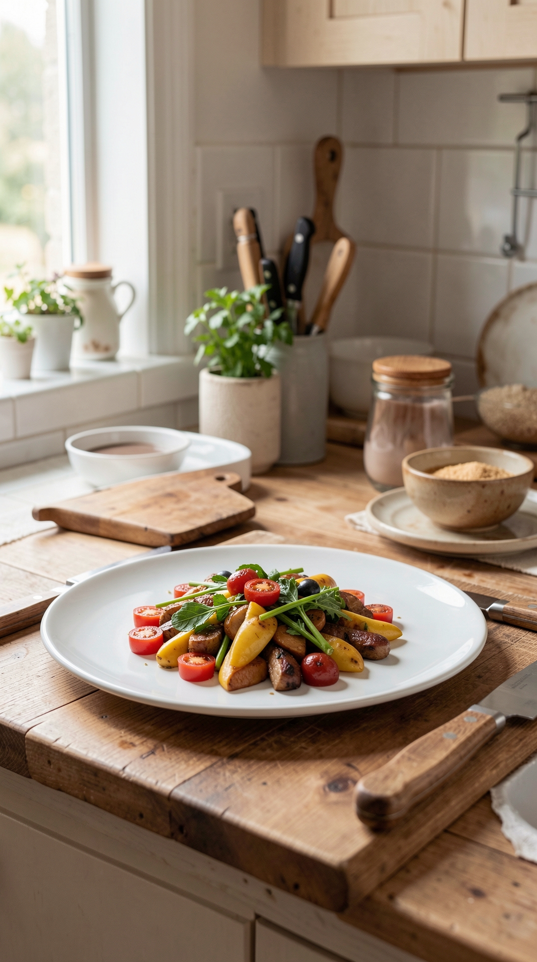 How To Streamline Knife Setup For Safer Storage featured image showing knife setup in a real home kitchen