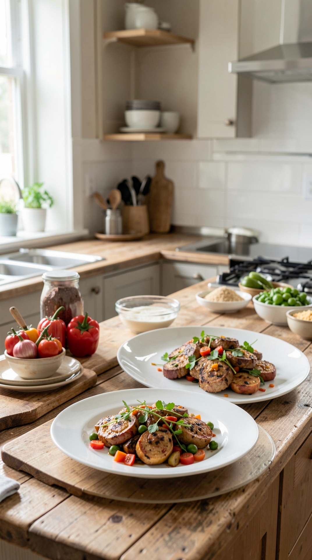 How To Streamline Prep Stations For Faster Prep featured image showing prep stations in a real home kitchen