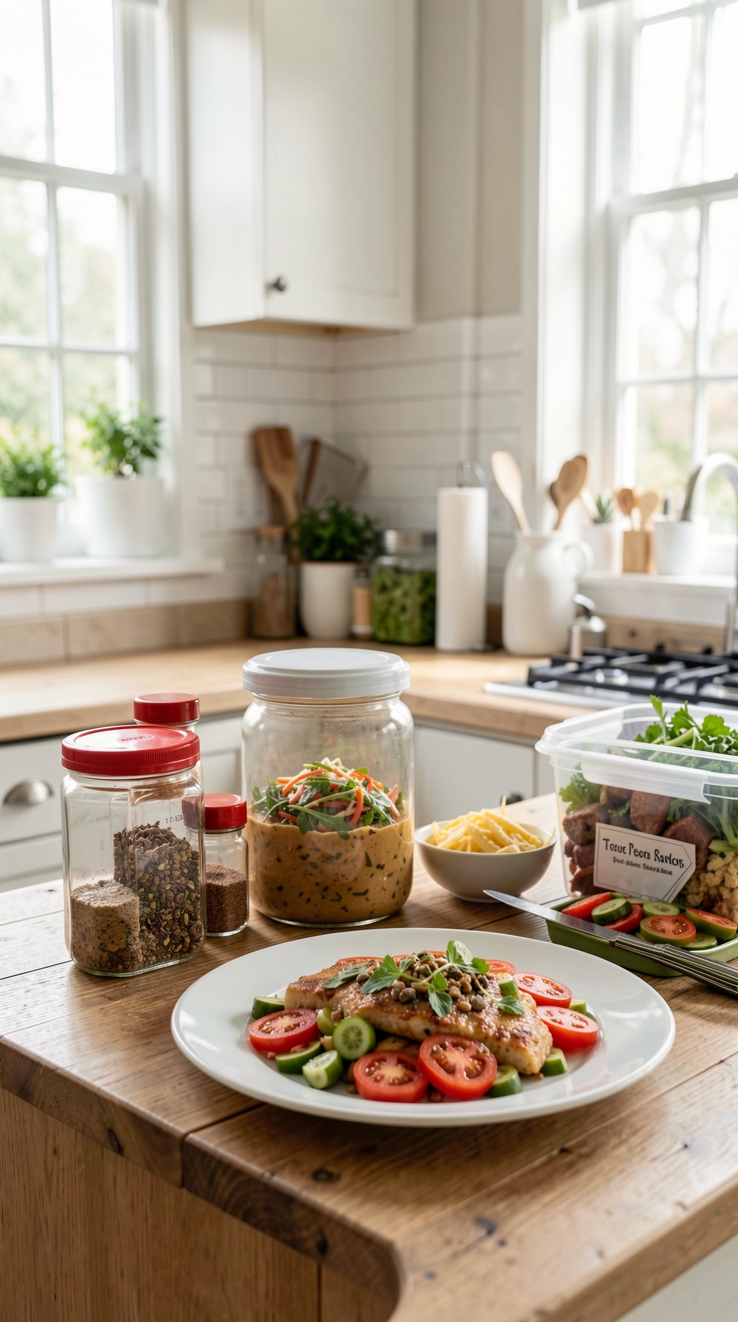 How To Streamline Prep Stations For Safer Storage featured image showing prep stations in a real home kitchen