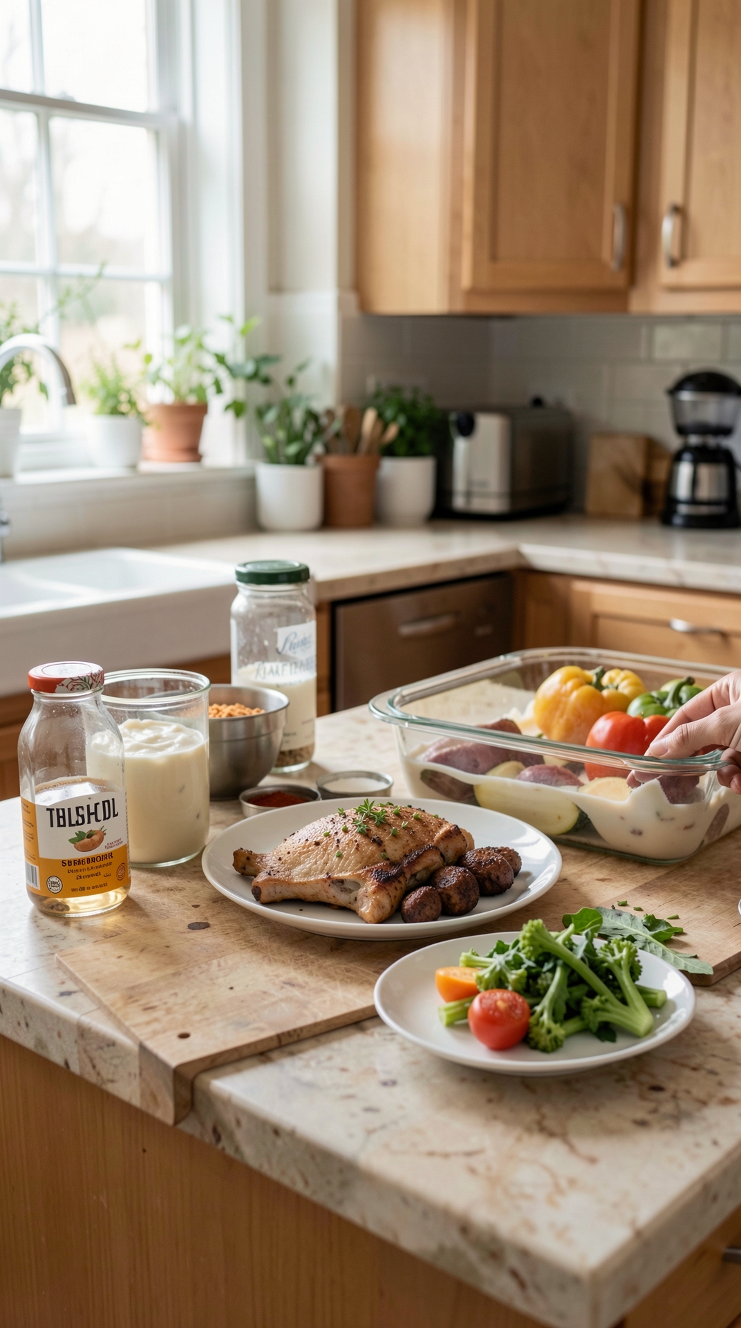 How To Streamline Prep Stations For Simpler Cleanup featured image showing prep stations in a real home kitchen