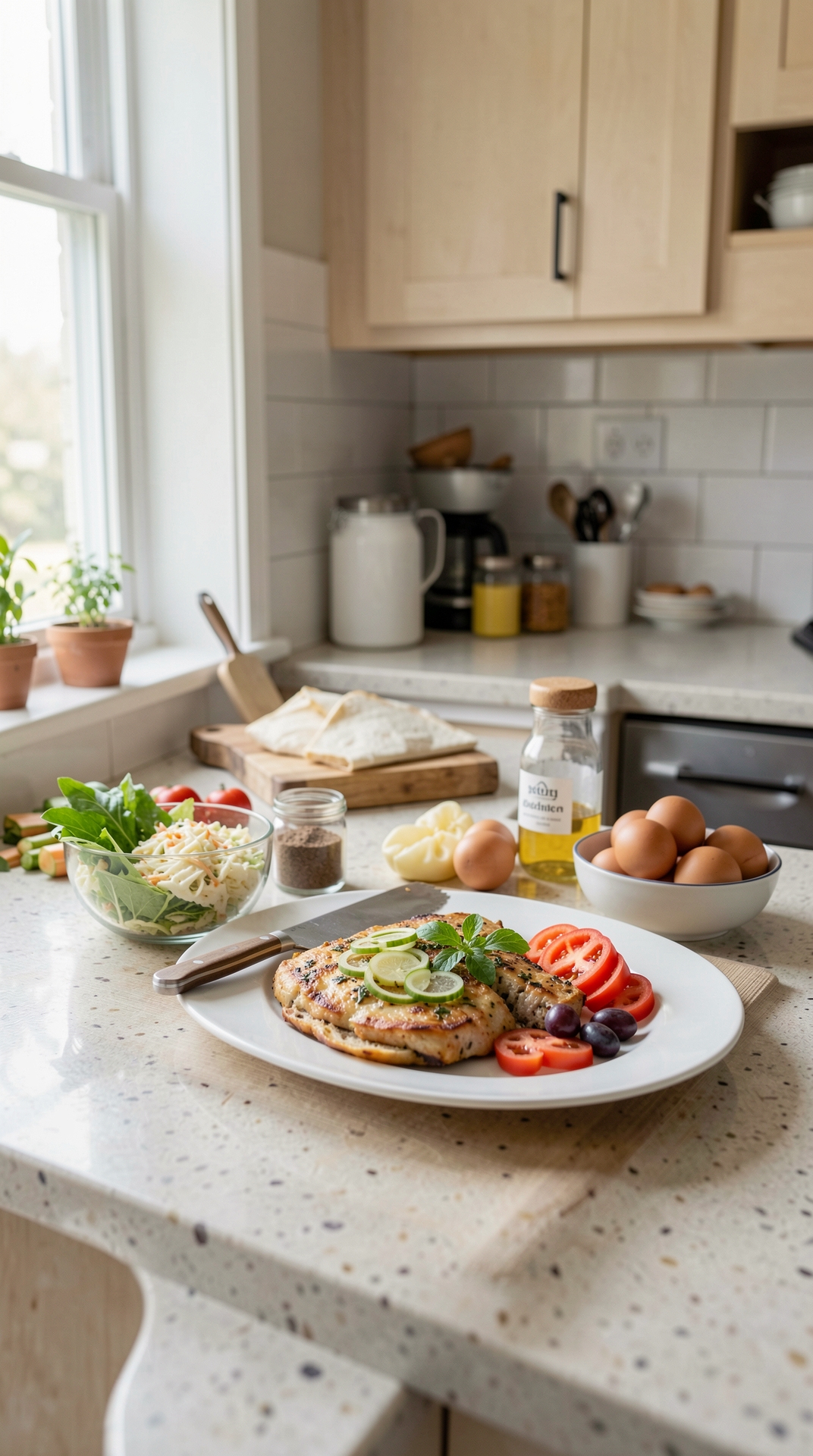 How To Streamline Small Kitchen Counters For Faster Prep featured image showing small kitchen counters in a real home kitchen