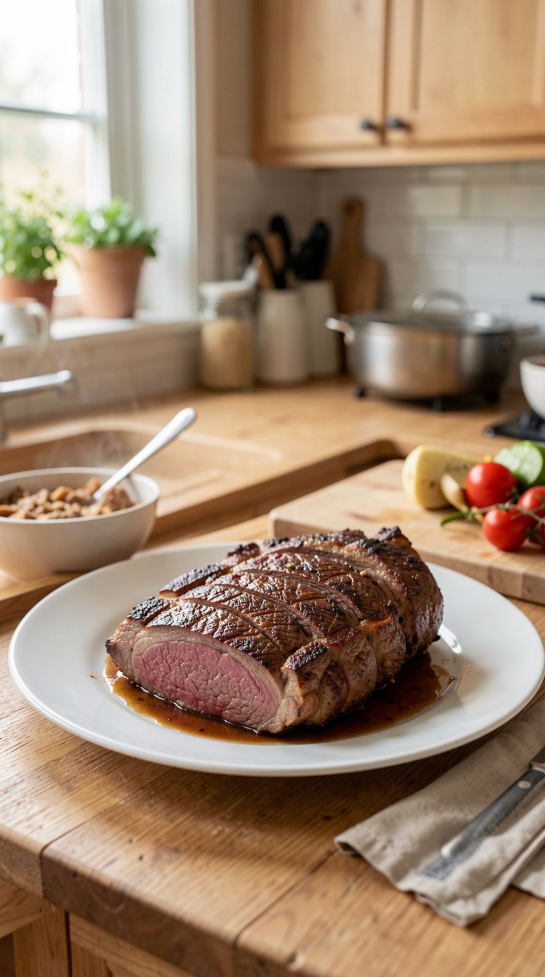 Key Principles Of Braising Beef For Better Browning featured image showing braising beef in a real home kitchen
