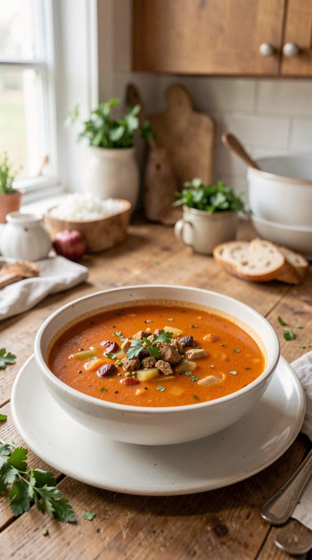 Key Principles Of Building Soups For Better Browning featured image showing building soups in a real home kitchen