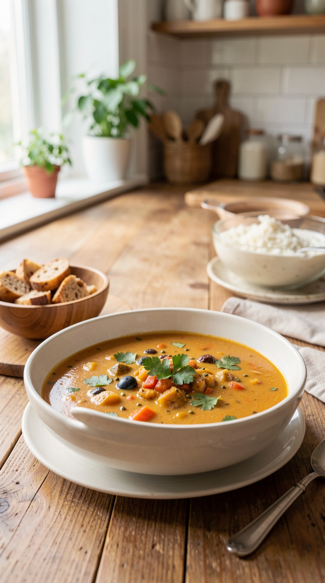 Key Principles Of Building Soups For More Flavor Development featured image showing building soups in a real home kitchen