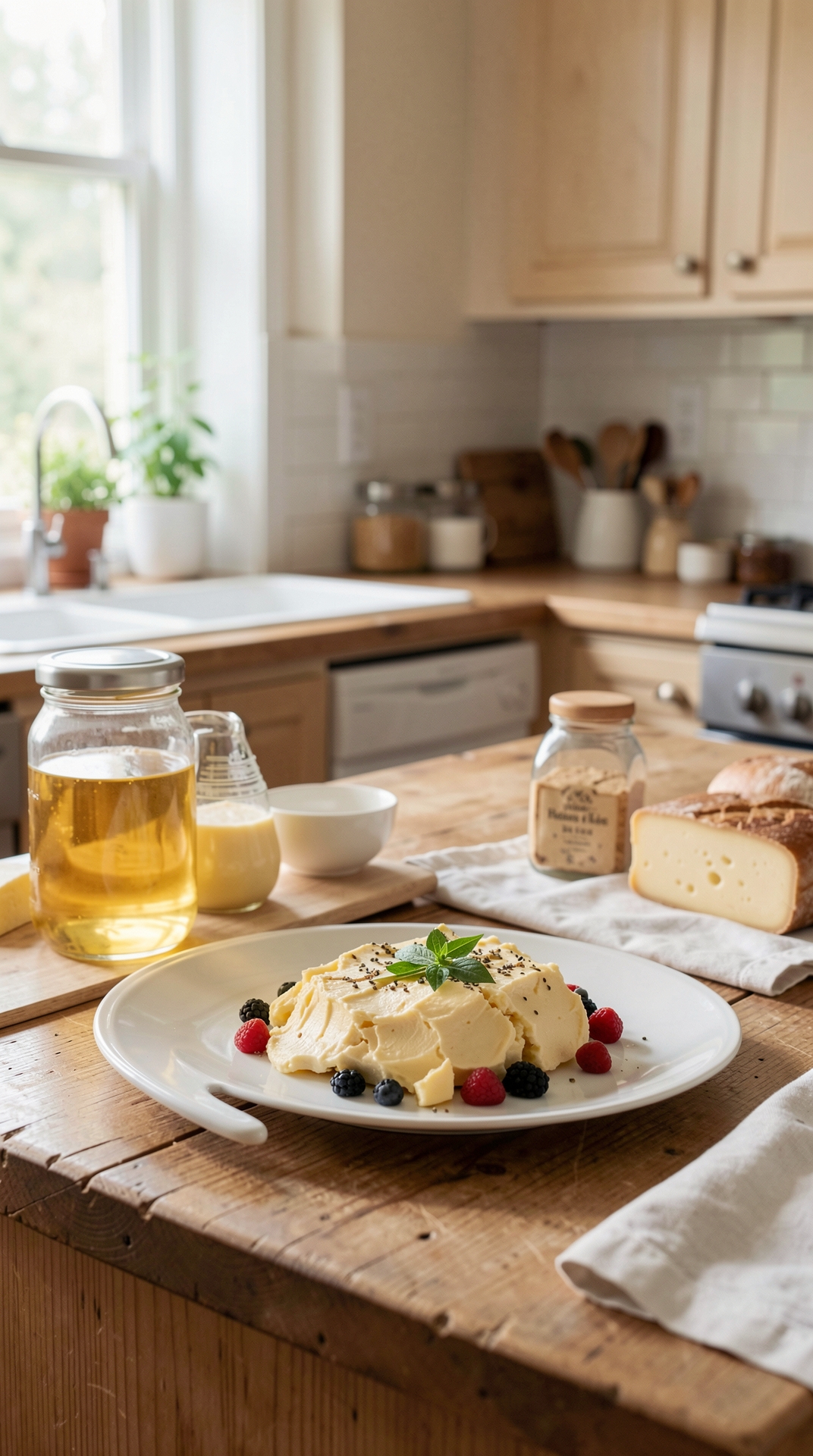 Kitchen Guide To Butter For Better Shelf Life featured image showing butter in a real home kitchen