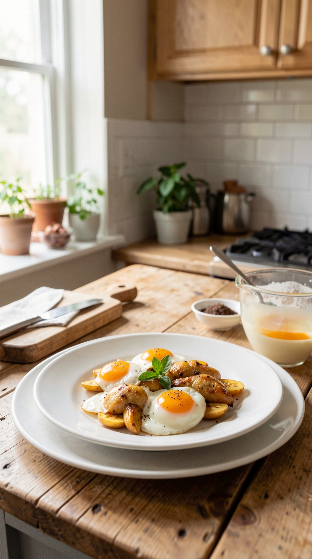 Kitchen Guide To Eggs For Better Shelf Life featured image showing eggs in a real home kitchen
