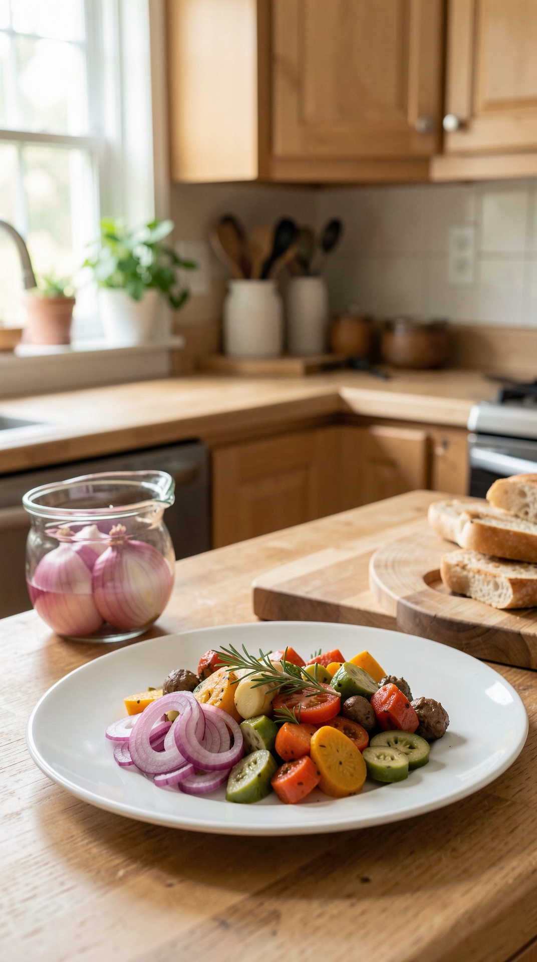 Kitchen Guide To Onions For Less Spoilage featured image showing onions in a real home kitchen