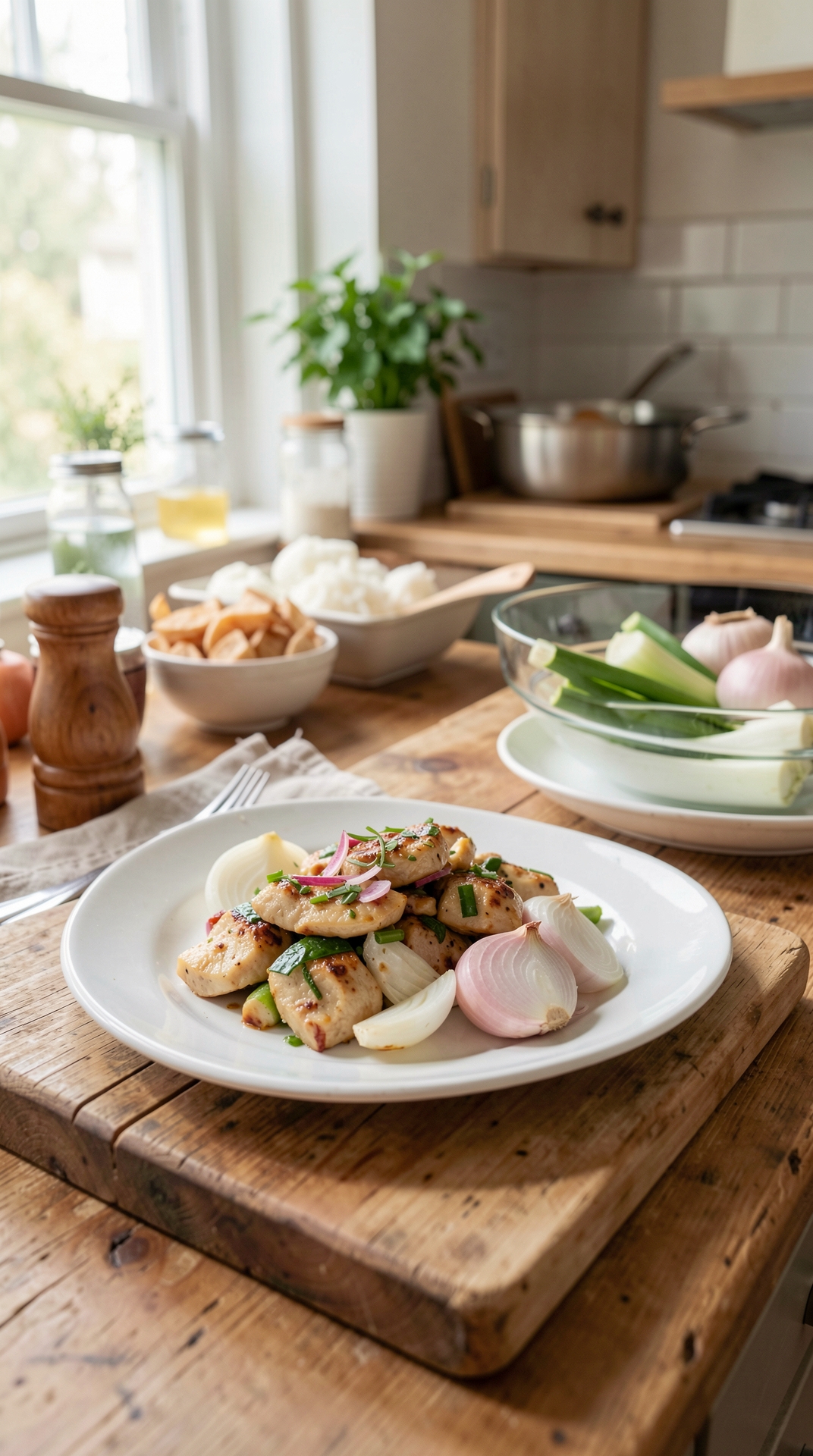 Kitchen Guide To Onions For Less Spoilage featured image showing onions in a real home kitchen