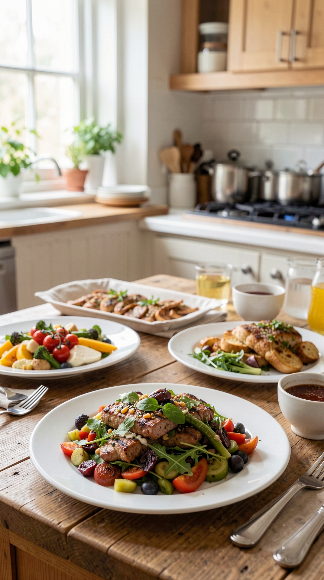 Mistakes To Avoid With Balanced Plates For More Variety At Dinner featured image showing balanced plates in a real home kitchen