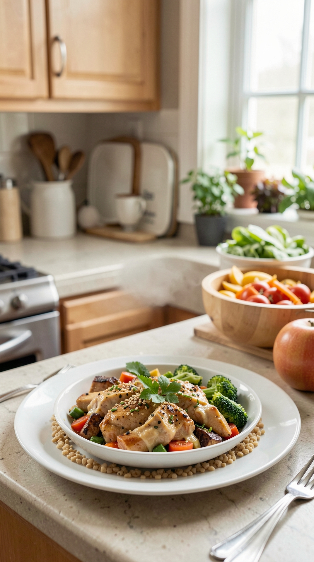 Mistakes To Avoid With Batch Cooking For Less Stress On Weeknights featured image showing batch cooking in a real home kitchen