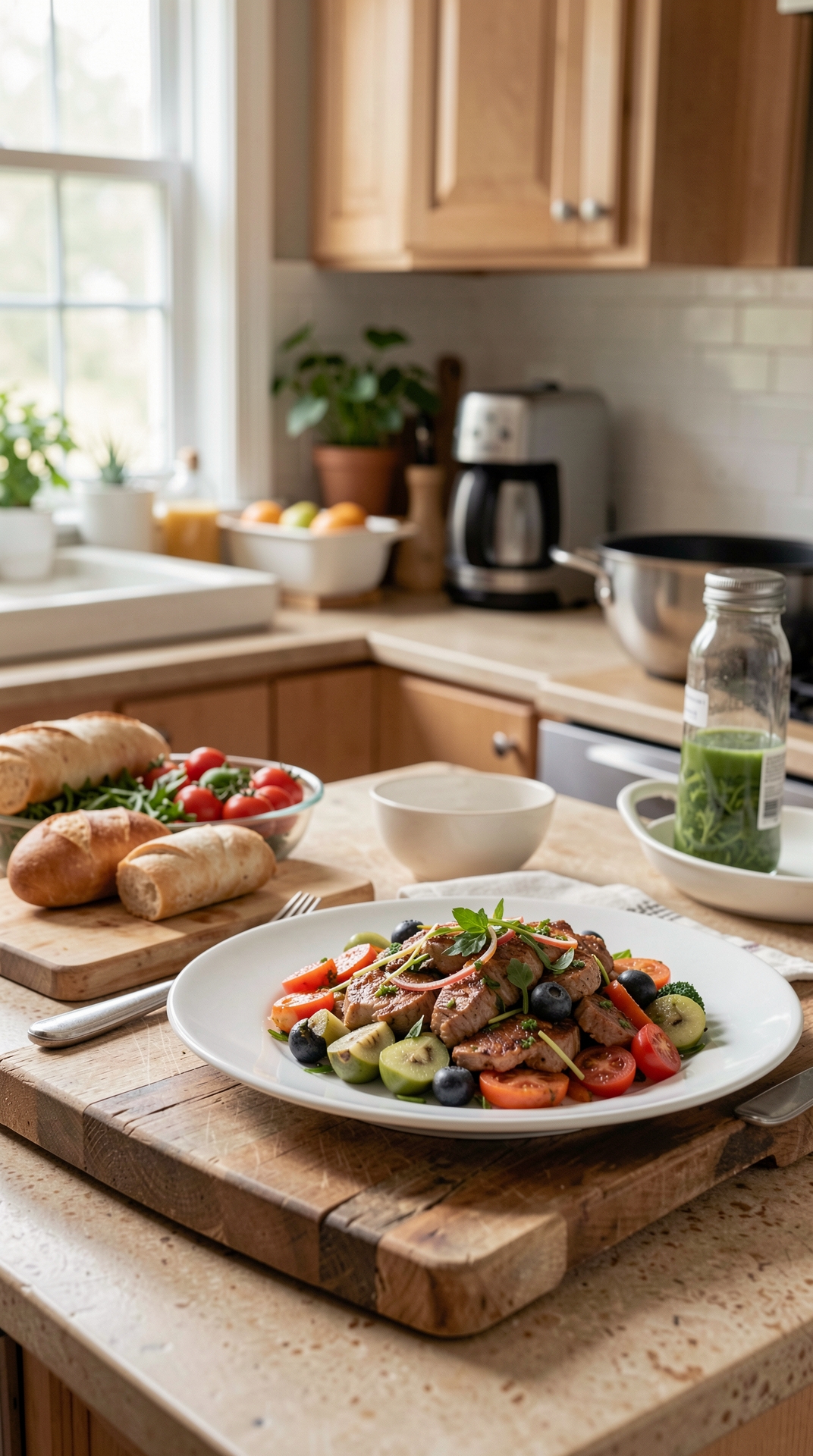 Mistakes To Avoid With Batch Cooking For More Variety At Dinner featured image showing batch cooking in a real home kitchen