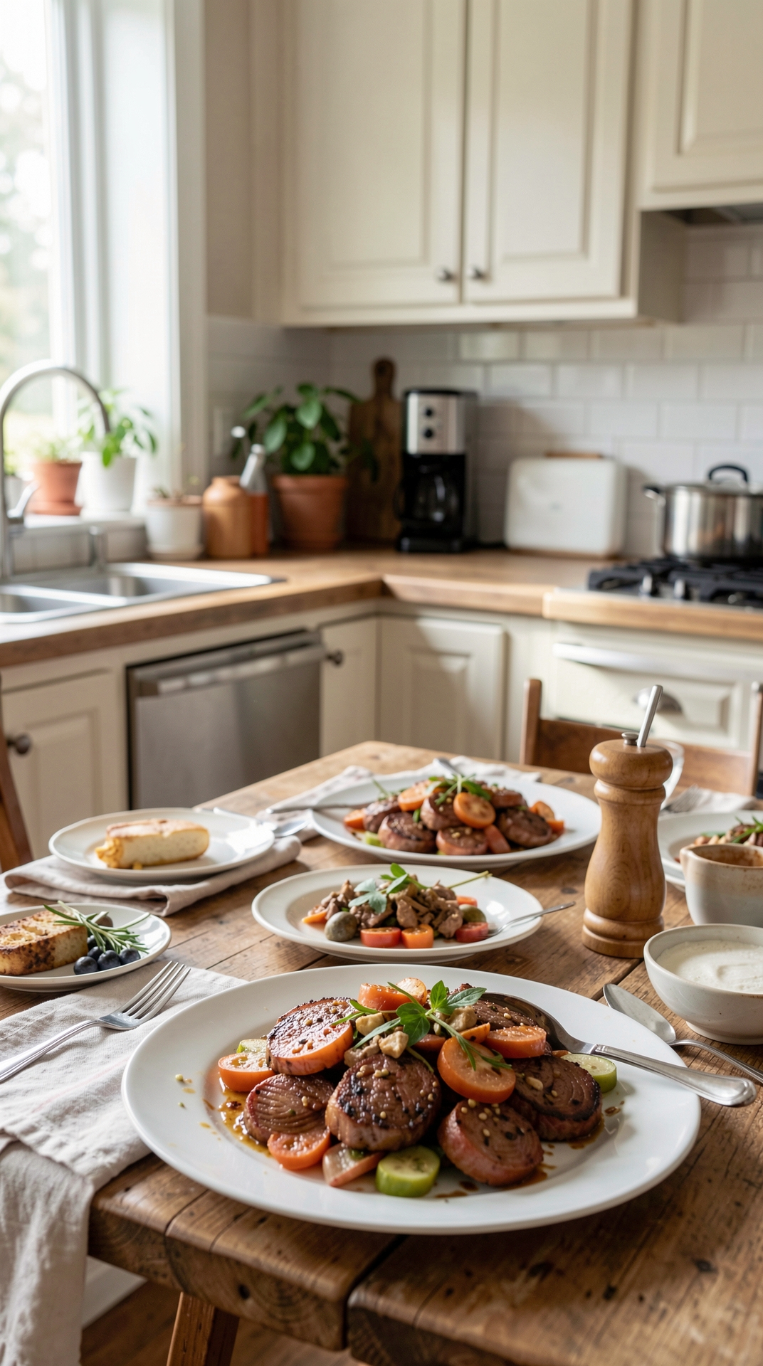 Mistakes To Avoid With Family Dinners For More Variety At Dinner featured image showing family dinners in a real home kitchen