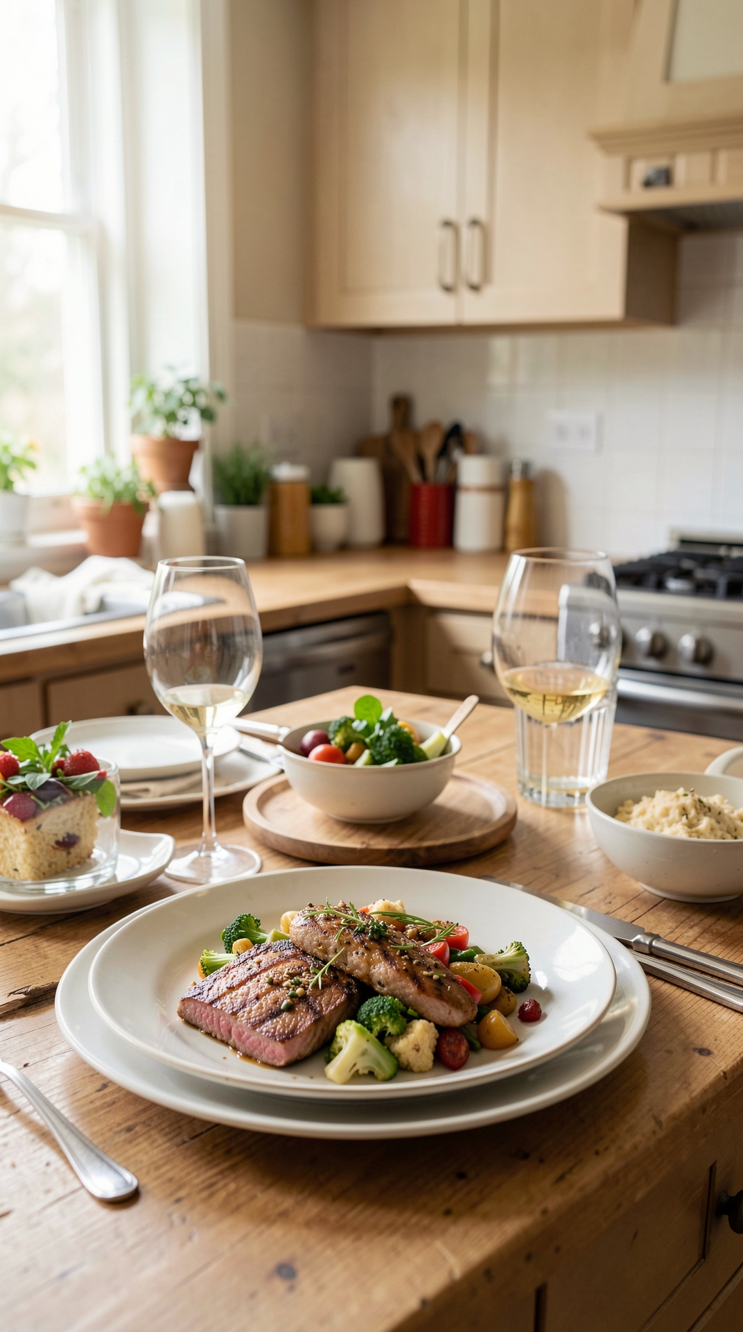 Mistakes To Avoid With Family Dinners For More Variety At Dinner featured image showing family dinners in a real home kitchen