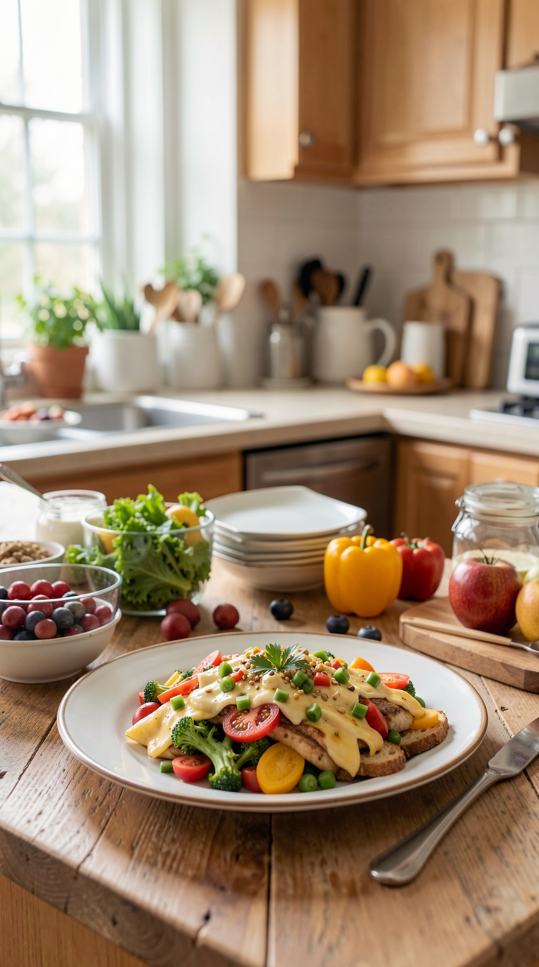 Practical Guide To Balanced Plates For Better Grocery Habits featured image showing balanced plates in a real home kitchen