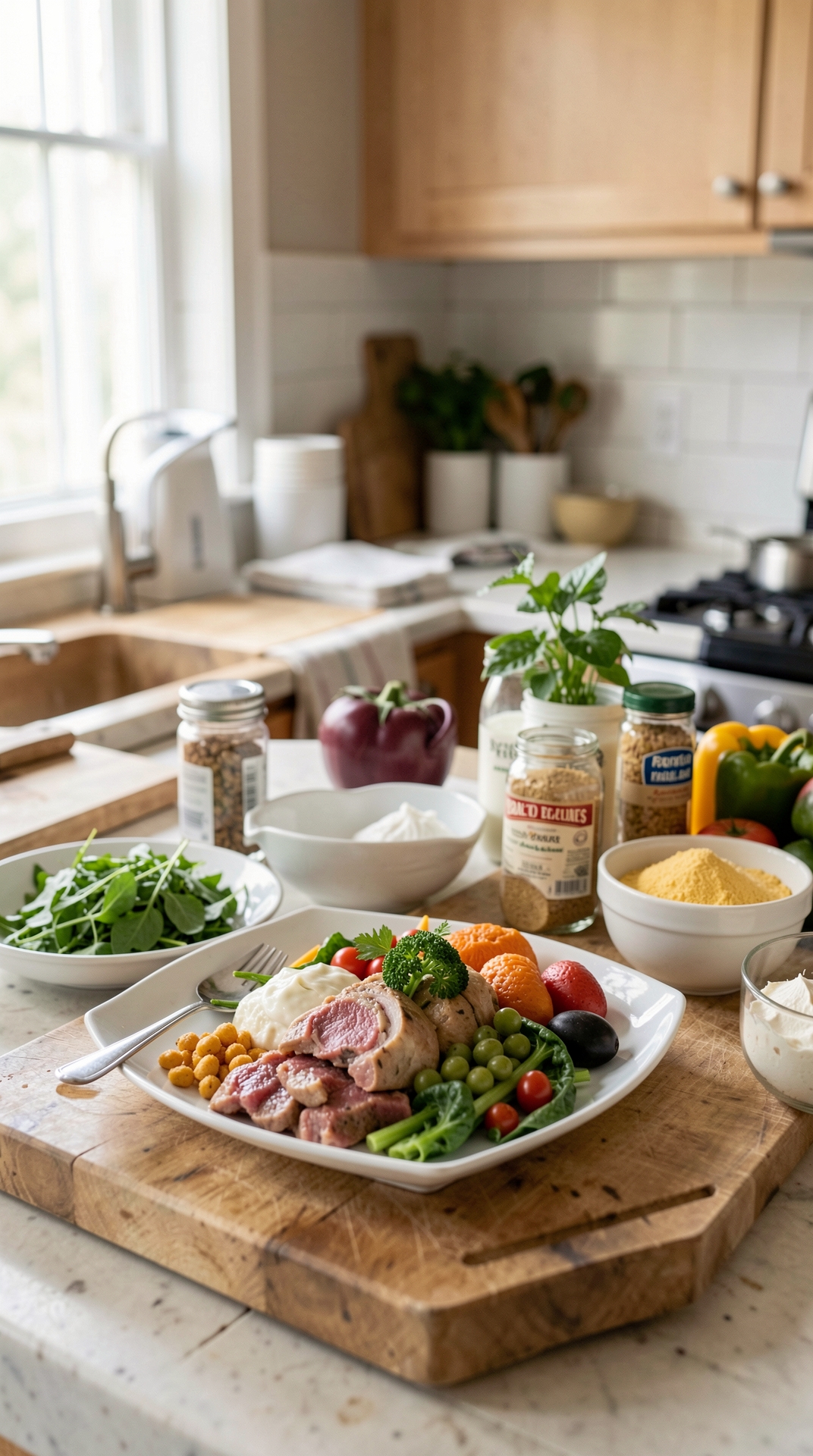 Practical Guide To Batch Cooking For Smarter Use Of Pantry Ingredients featured image showing batch cooking in a real home kitchen