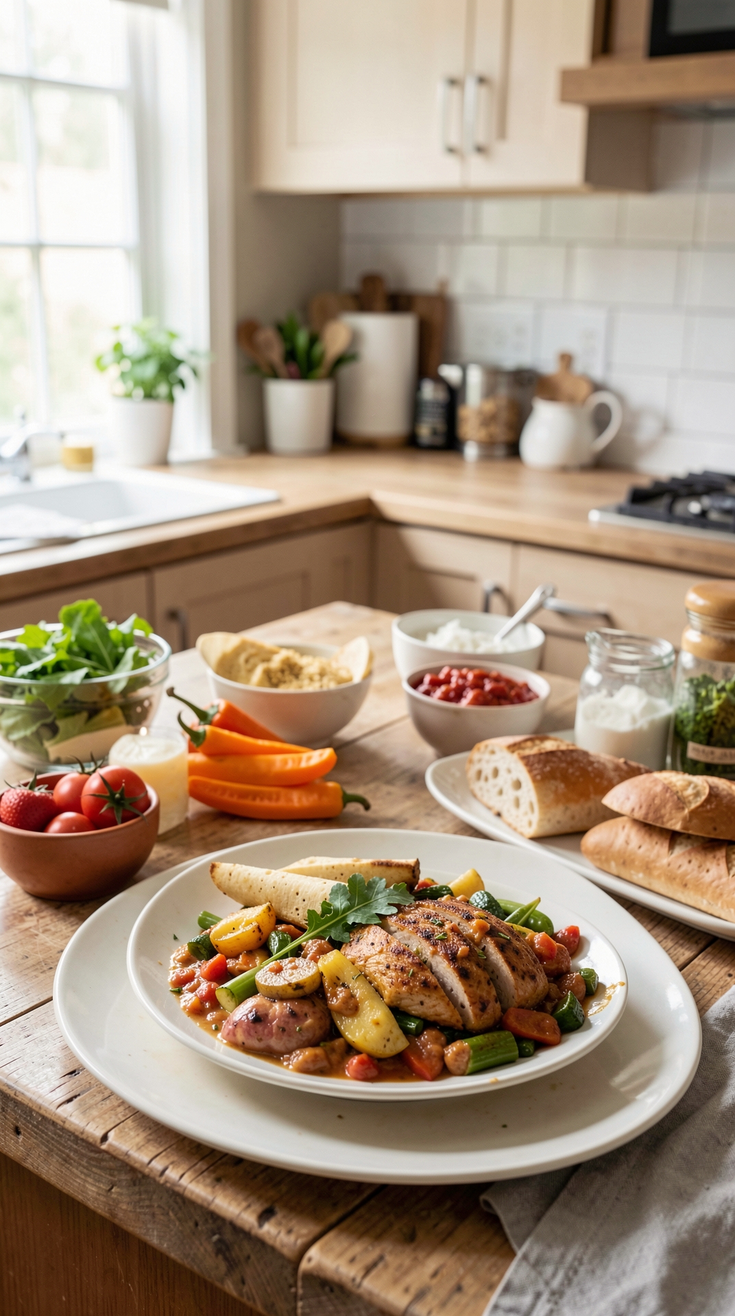 Practical Guide To Budget Meals For Better Grocery Habits featured image showing budget meals in a real home kitchen
