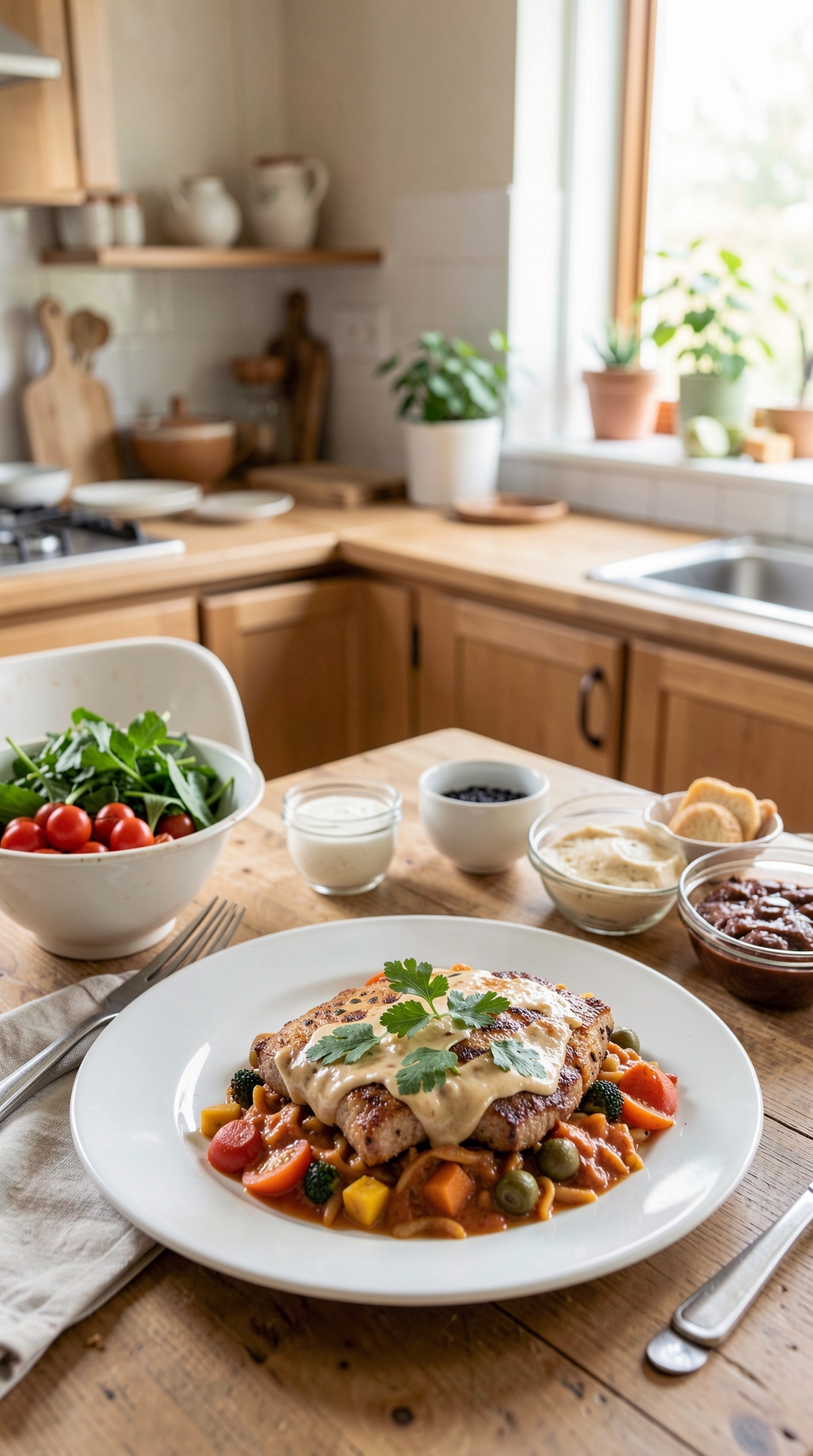 Practical Guide To Budget Meals For More Variety At Dinner featured image showing budget meals in a real home kitchen