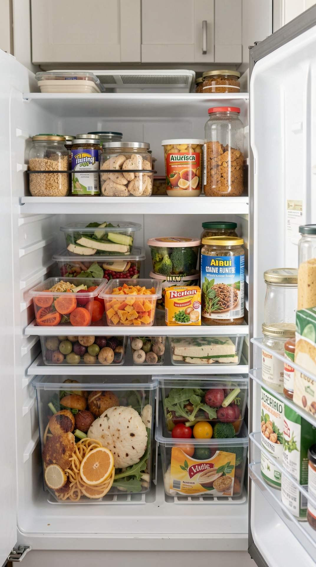 Practical Guide To Fridge Storage For Simpler Cleanup featured image showing fridge storage in a real home kitchen