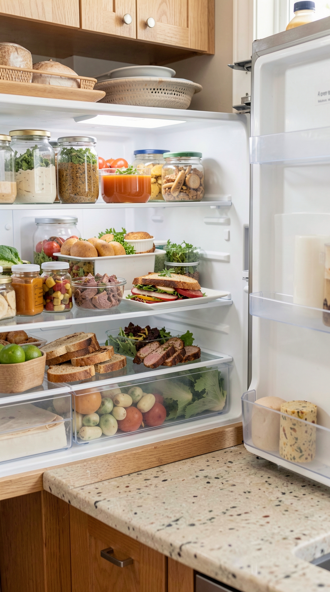 Practical Guide To Fridge Storage For Simpler Cleanup featured image showing fridge storage in a real home kitchen