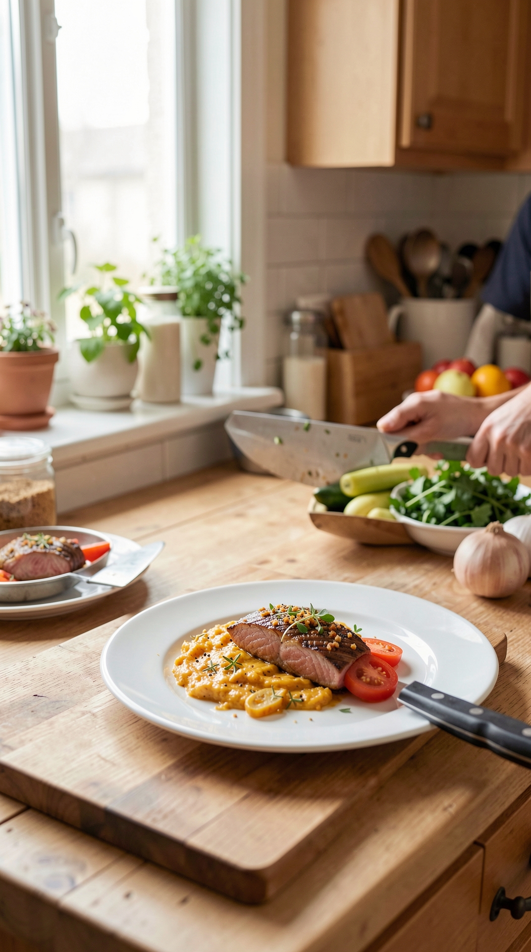 Practical Guide To Knife Setup For Faster Prep featured image showing knife setup in a real home kitchen