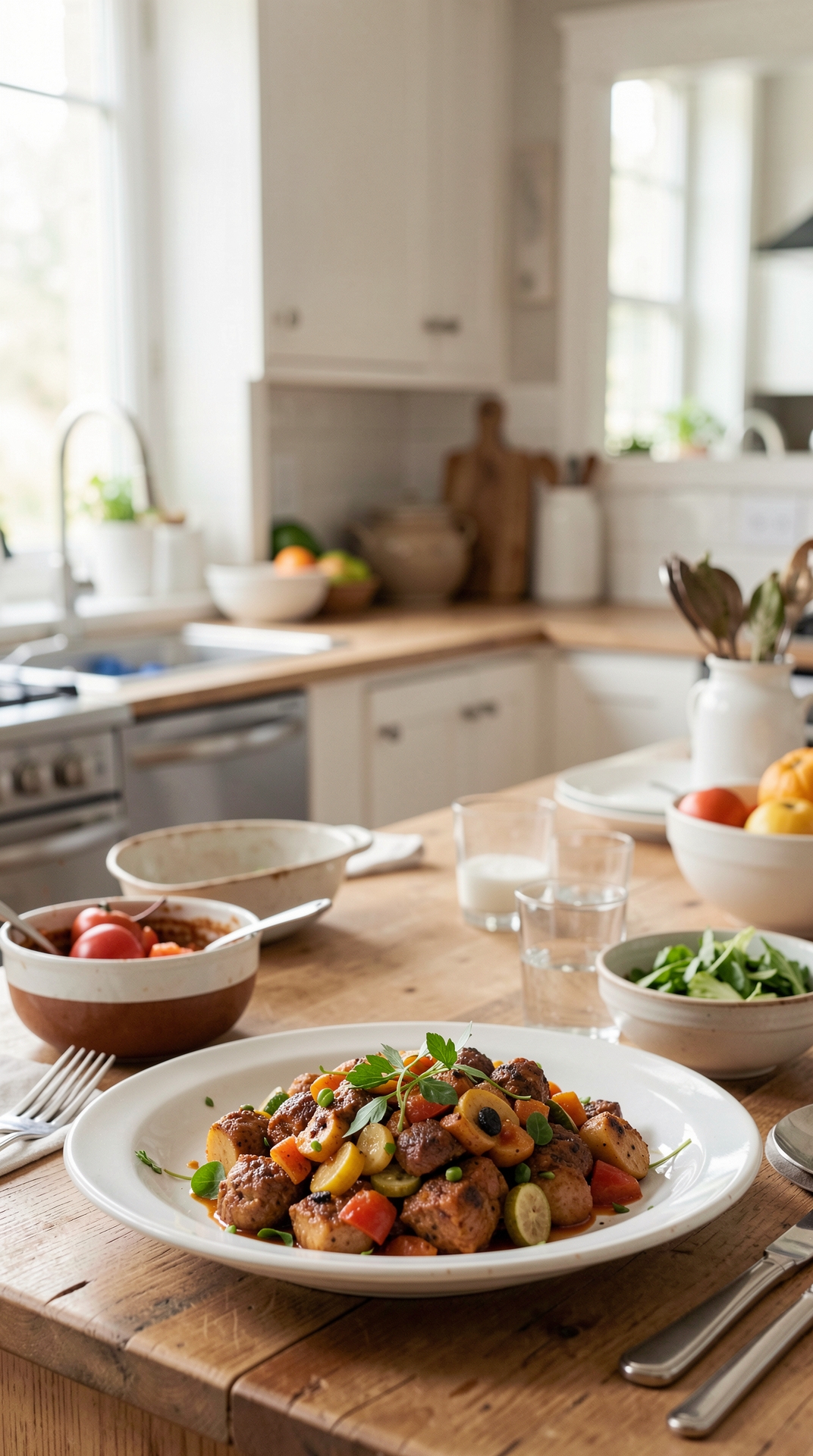 Practical Guide To One-Pan Suppers For More Variety At Dinner featured image showing one-pan suppers in a real home kitchen