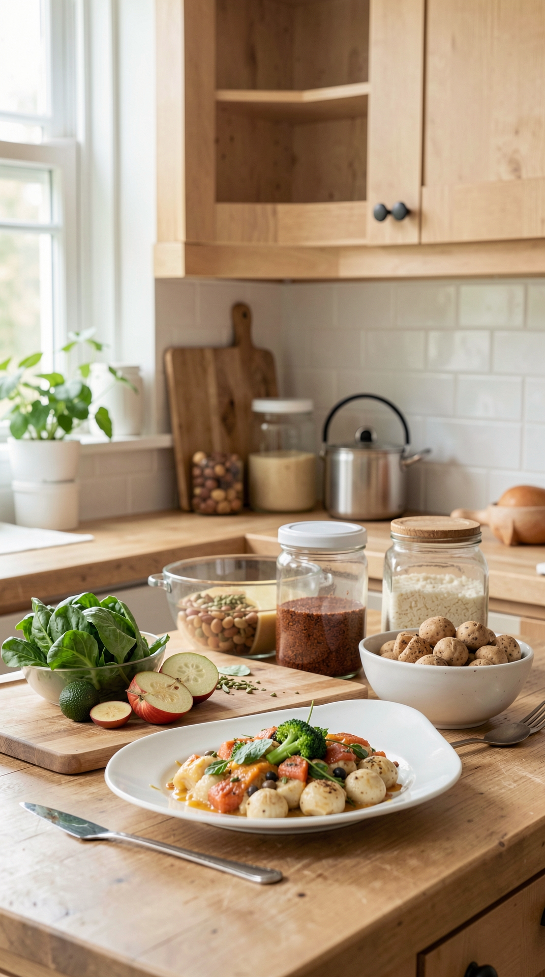 Practical Guide To Pantry Zones For Clearer Kitchen Routines featured image showing pantry zones in a real home kitchen