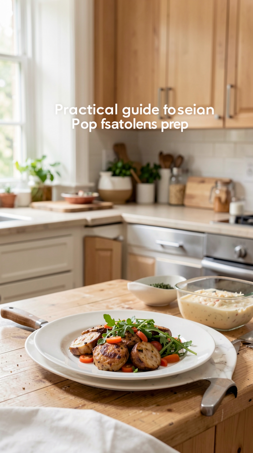 Practical Guide To Prep Stations For Faster Prep featured image showing prep stations in a real home kitchen