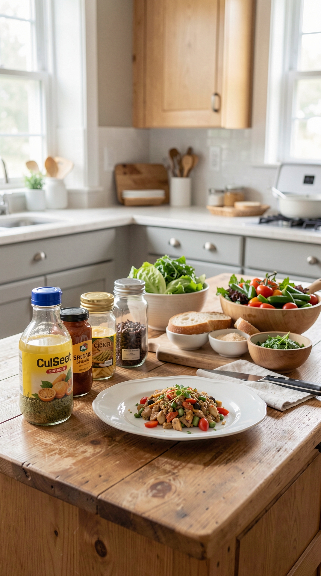 Practical Guide To Prep Stations For Simpler Cleanup featured image showing prep stations in a real home kitchen
