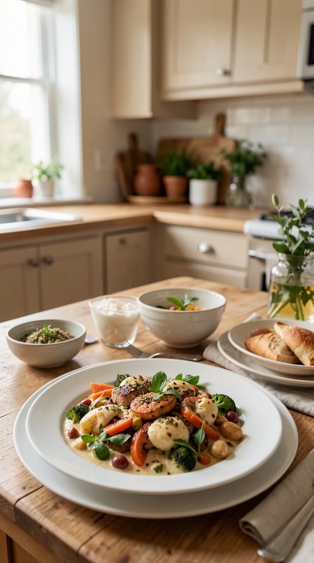 Practical Guide To Seasonal Menus For More Variety At Dinner featured image showing seasonal menus in a real home kitchen