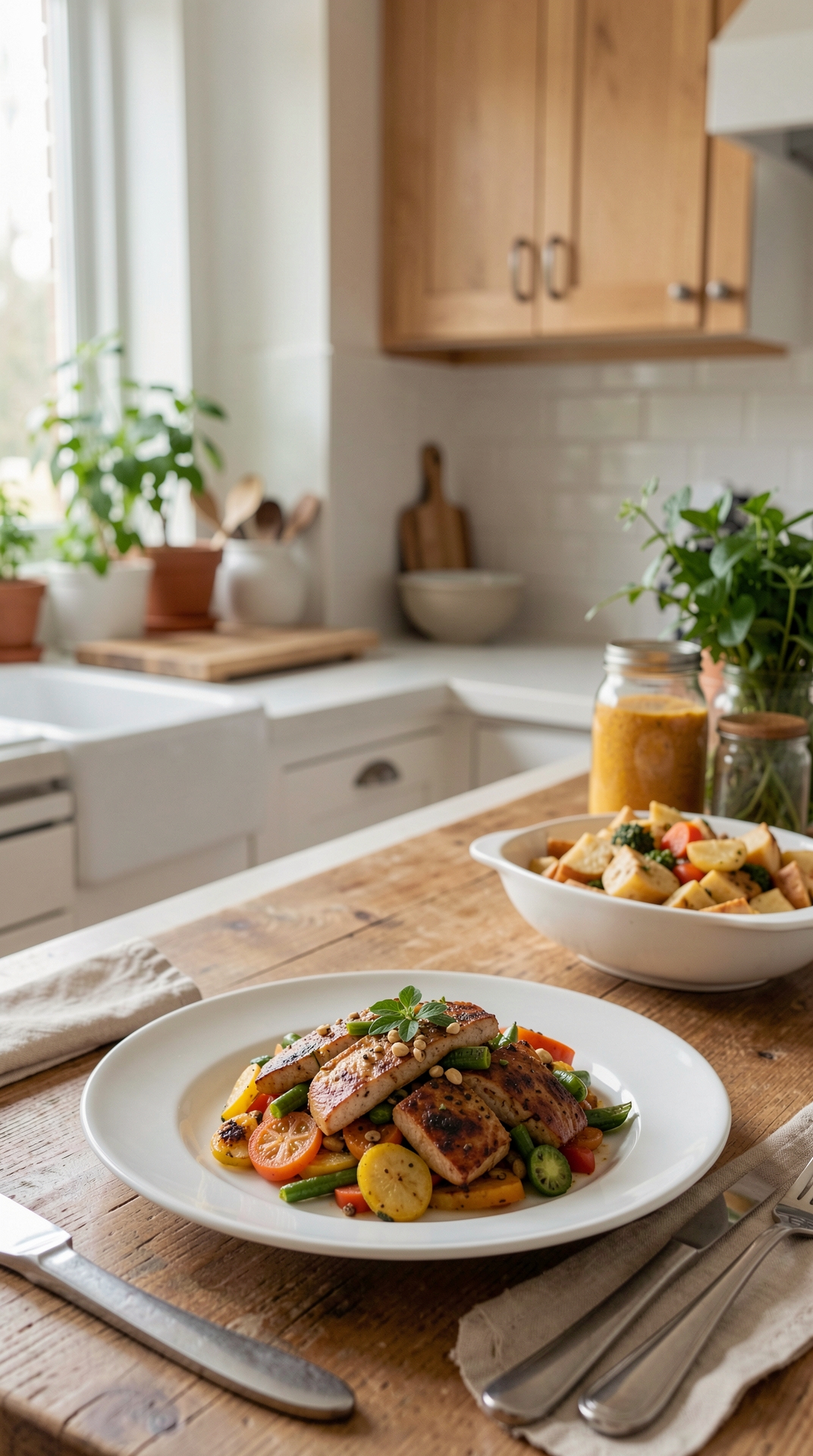 Practical Guide To Seasonal Menus For More Variety At Dinner featured image showing seasonal menus in a real home kitchen