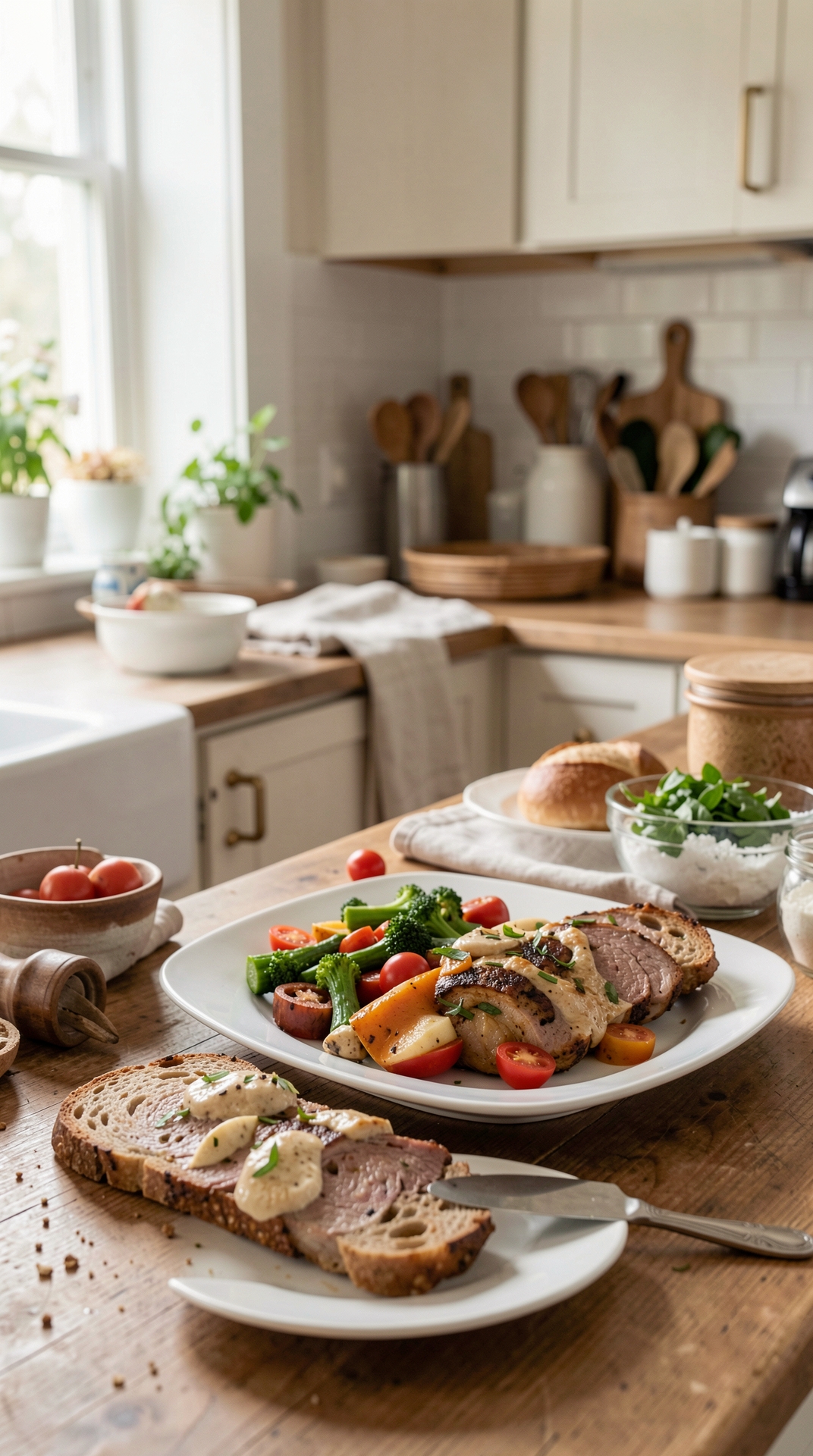 Practical Guide To Sunday Prep For More Variety At Dinner featured image showing Sunday prep in a real home kitchen