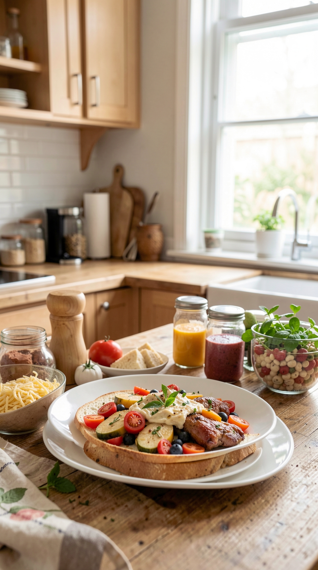 Practical Guide To Sunday Prep For Smarter Use Of Pantry Ingredients featured image showing Sunday prep in a real home kitchen