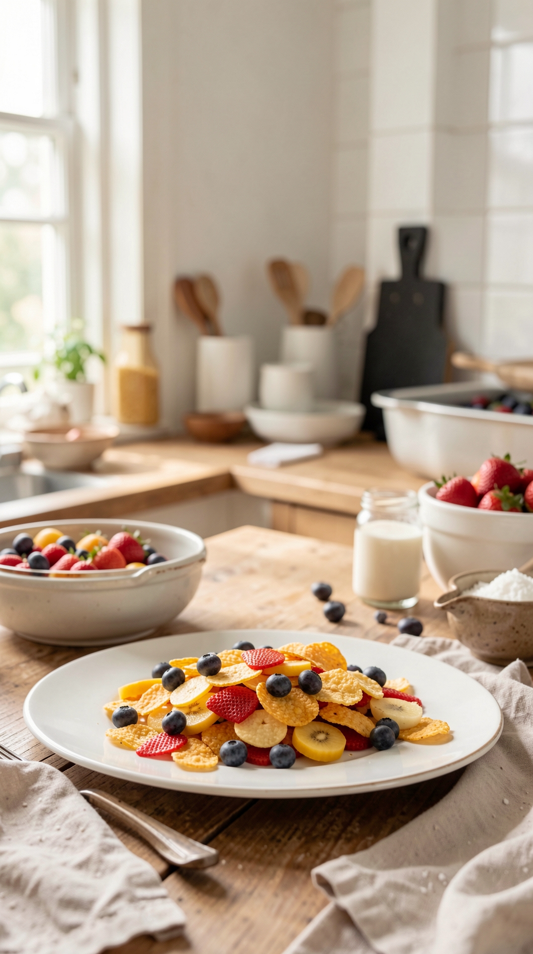 Simple Methods For Fruit Crisps For Less Waste When Baking featured image showing fruit crisps in a real home kitchen