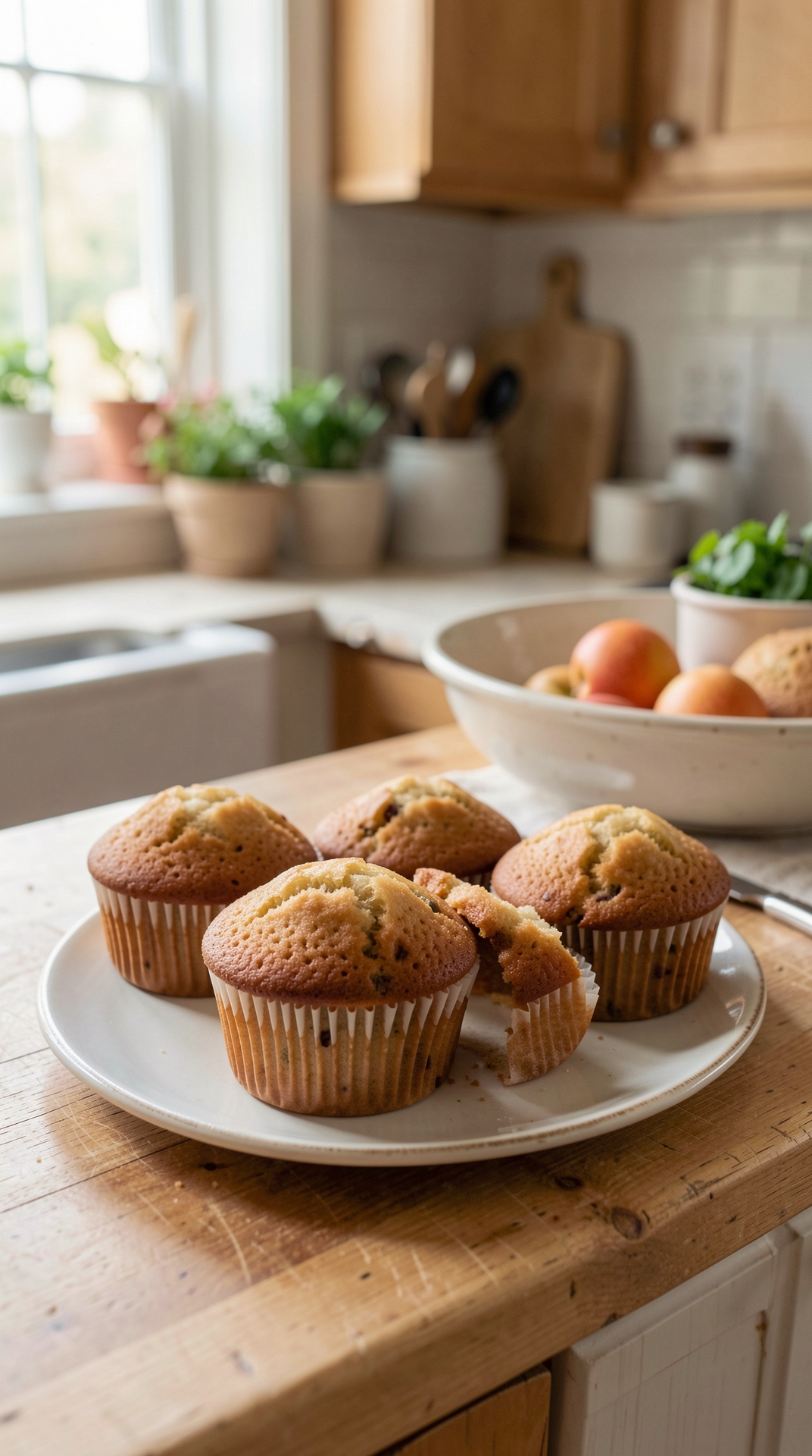 Simple Methods For Muffins For Even Browning featured image showing muffins in a real home kitchen