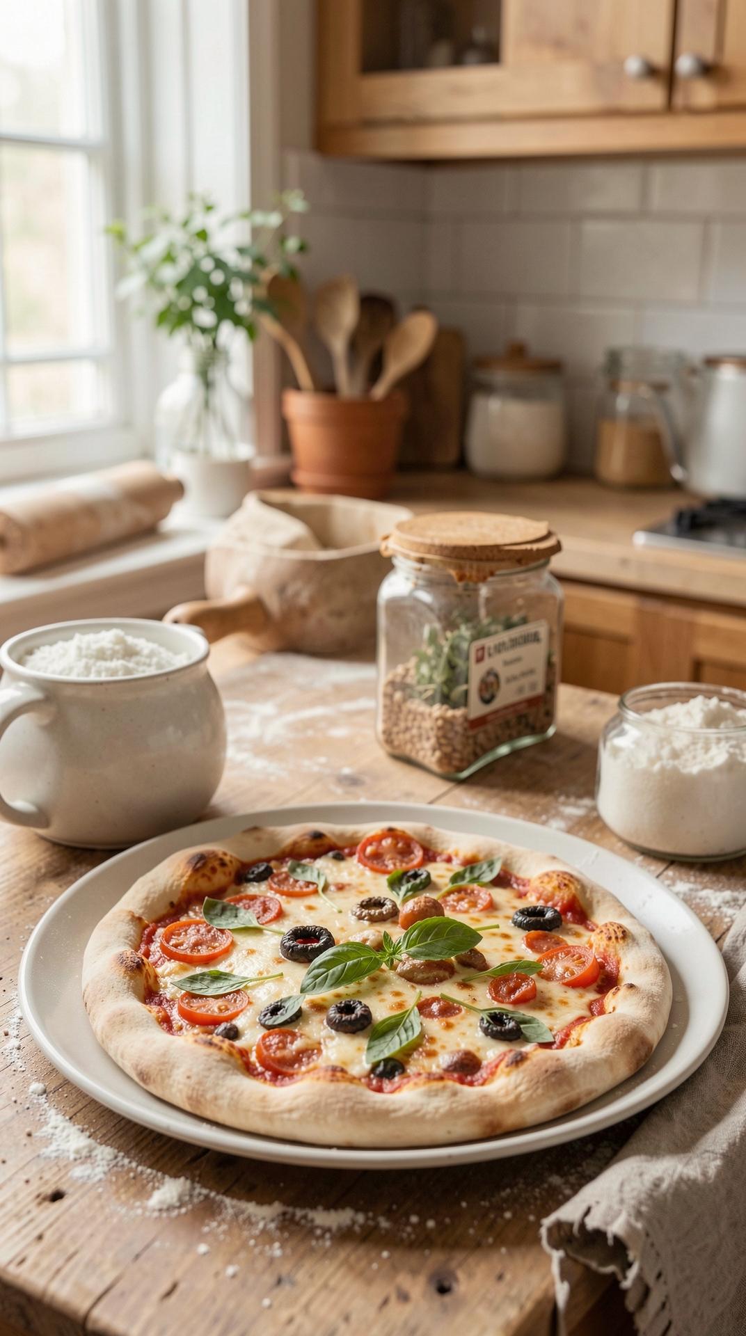 Simple Methods For Pizza Dough For Less Waste When Baking featured image showing pizza dough in a real home kitchen