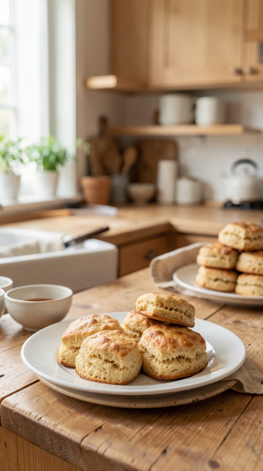 Simple Methods For Scones For Even Browning featured image showing scones in a real home kitchen